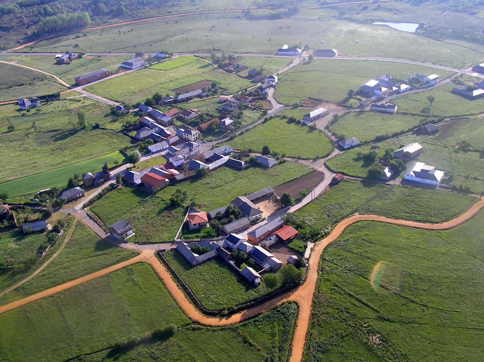 Photo showing: Abano desde el aire