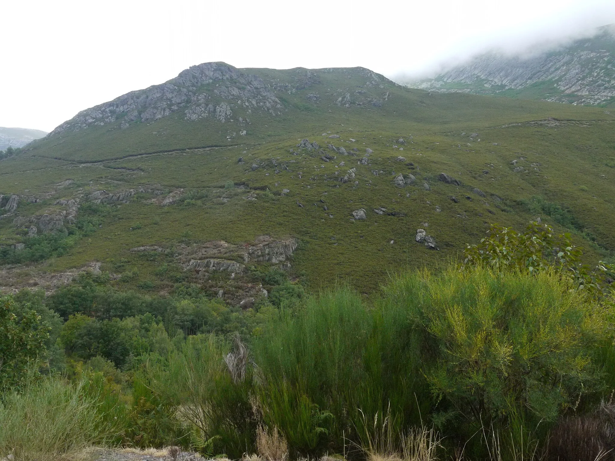 Photo showing: Valle del río Cúa, Guímara, León, España