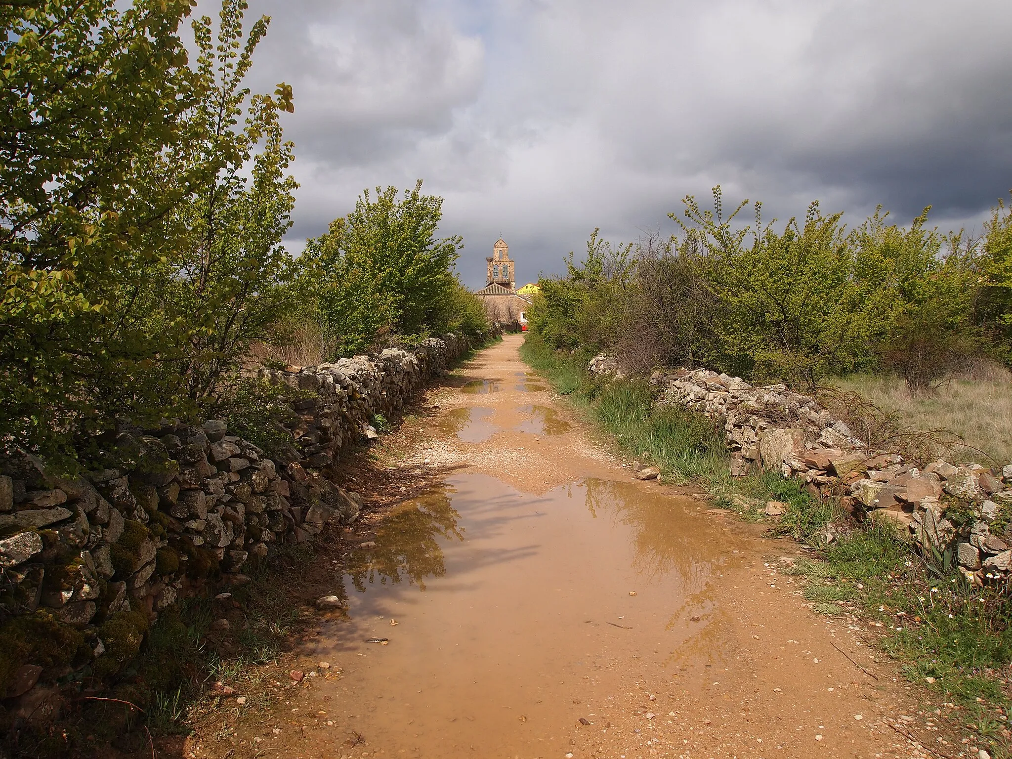 Photo showing: Parish church in Santa Catalina de Somoza (Astorga, León, Spain)