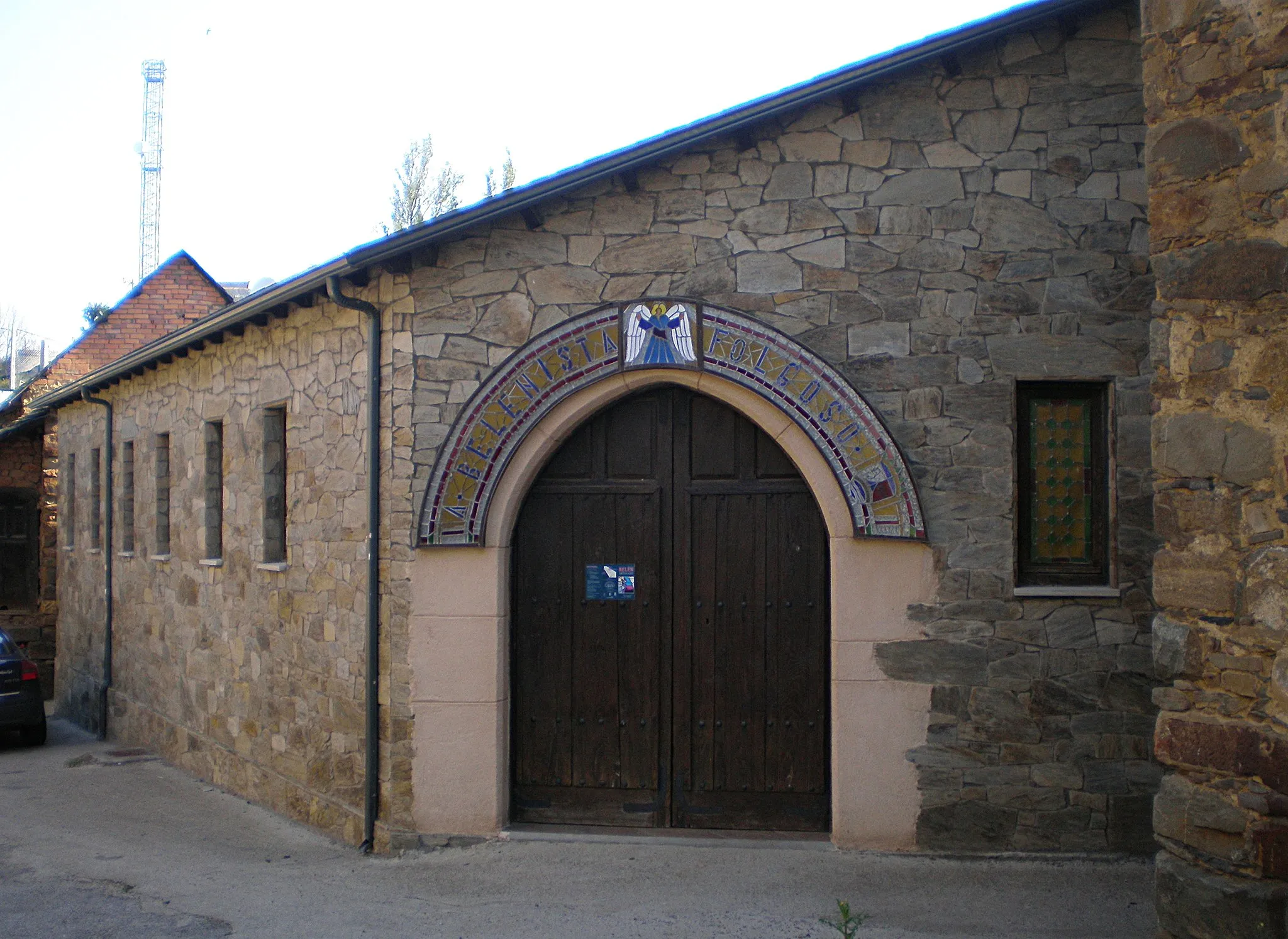 Photo showing: Asociación Belenista in Folgoso de la Ribera (Spain).