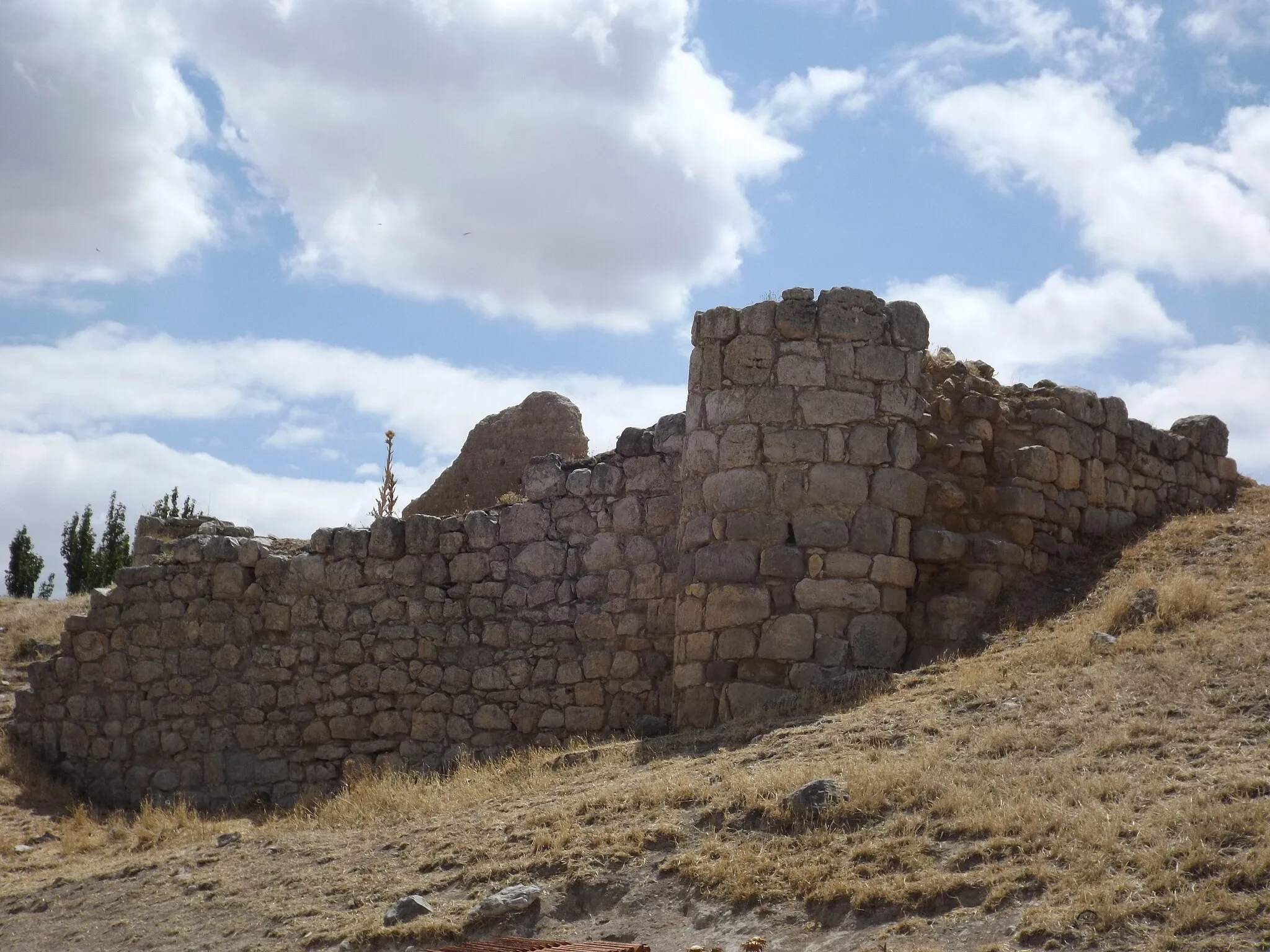 Photo showing: Restos del castillo de San Martín de Valvení (agosto 2015).
