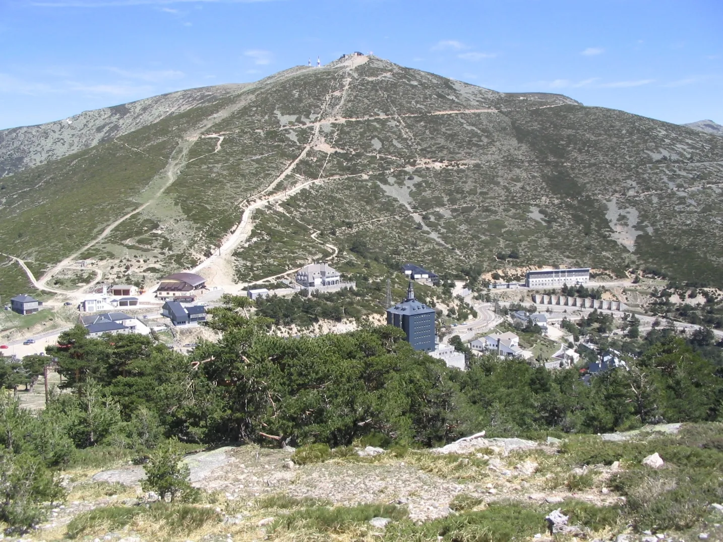 Photo showing: Puerto de Navacerrada (Sierra de Guadarrama, España).