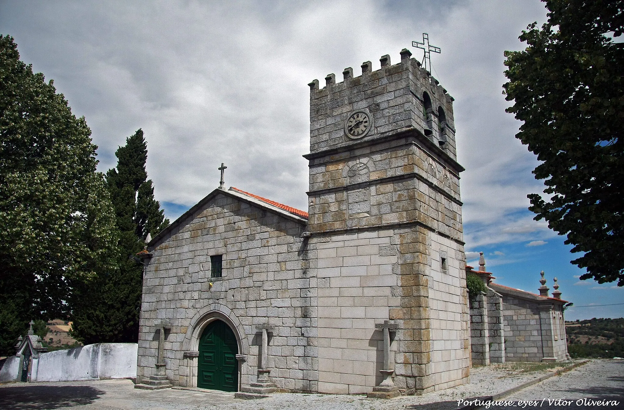 Photo showing: Igreja Matriz de Vermiosa - Portugal