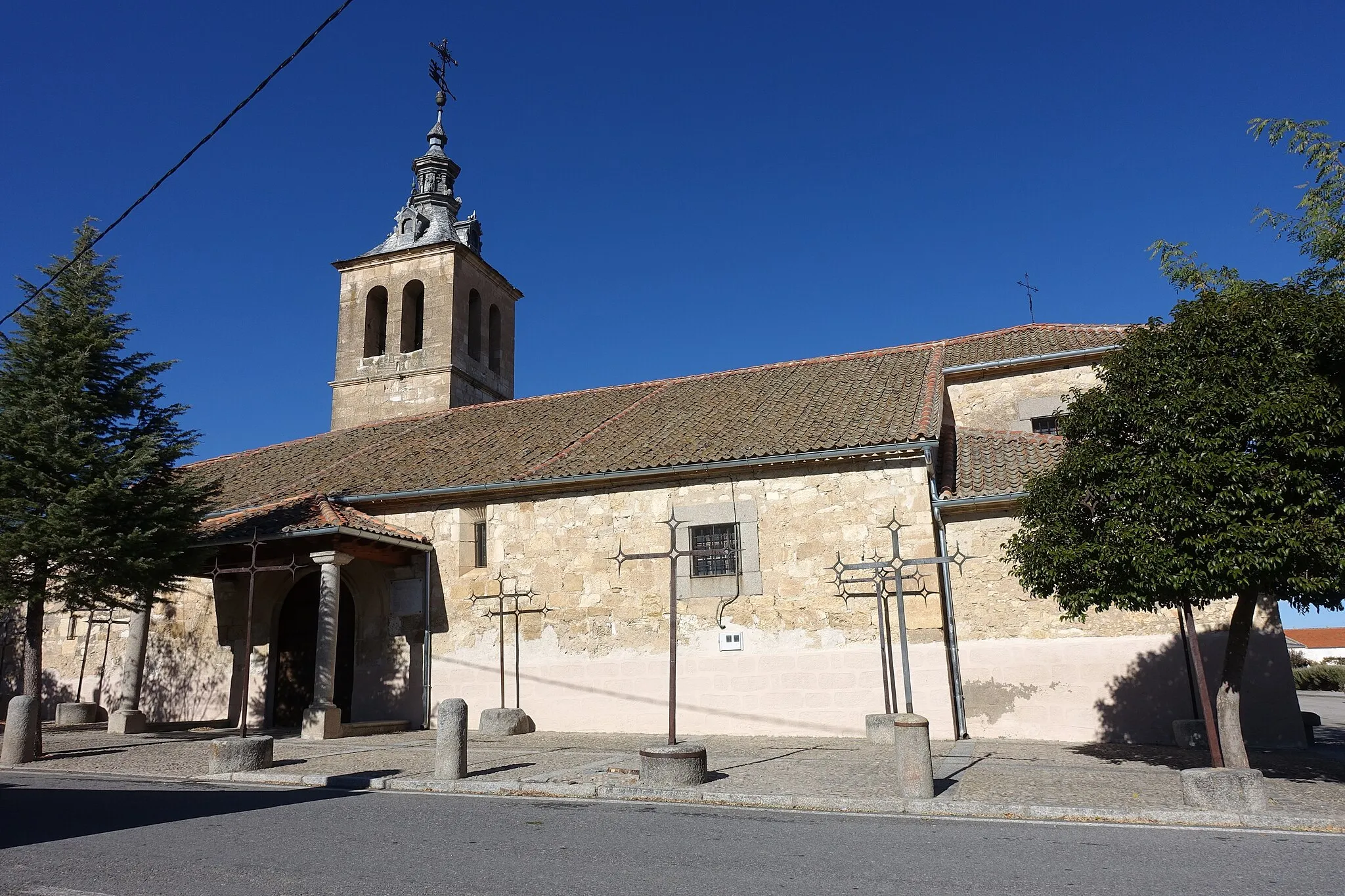 Photo showing: Iglesia de San Juan Evangelista, Marazoleja (Segovia, España).