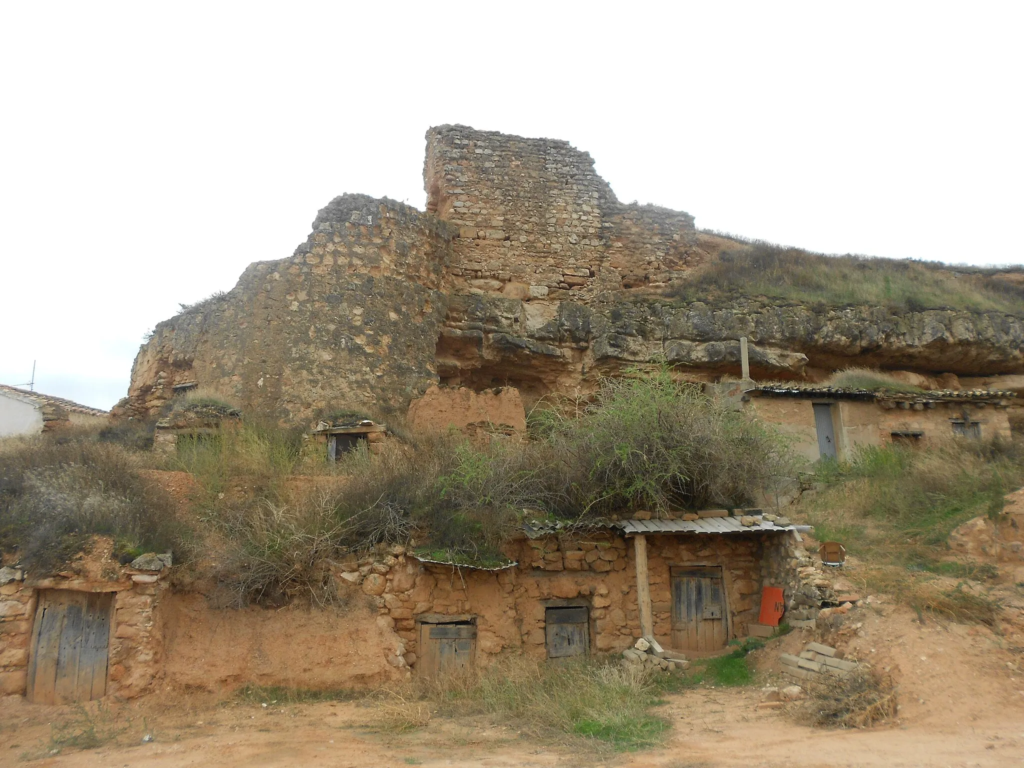 Photo showing: Restos del Castillo de Ariza (Aragón, España).