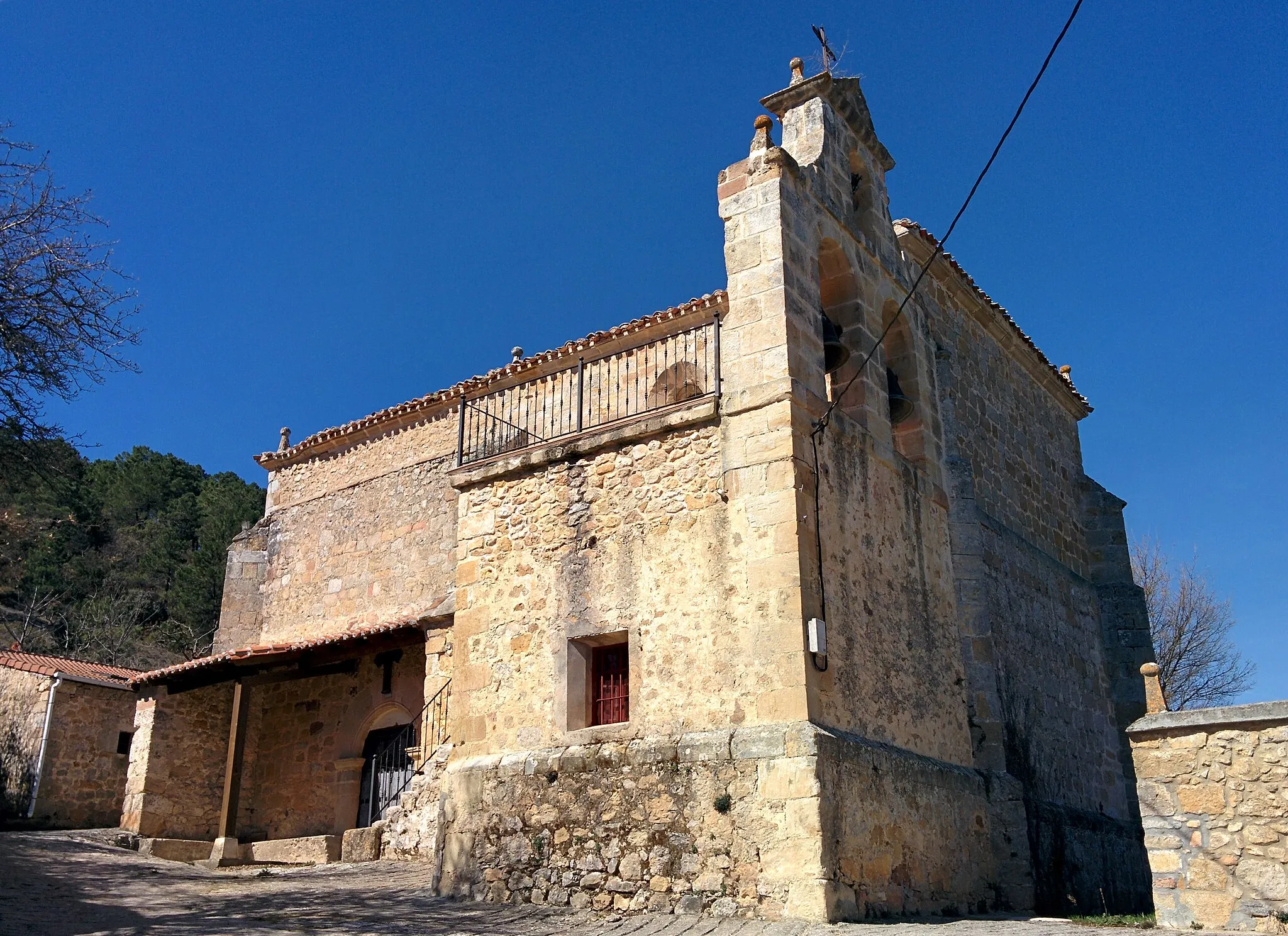 Photo showing: Iglesia de Santa María Magdalena, en Rucandio (Burgos, España).