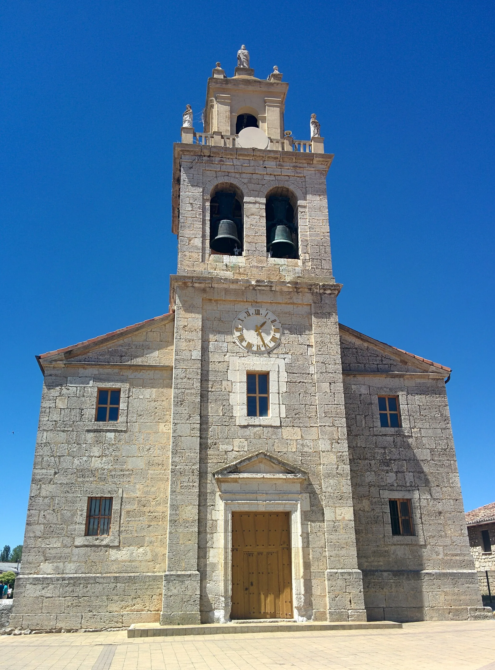 Photo showing: Iglesia de San Facundo y San Primitivo, en Las Quintanillas (Burgos, España).