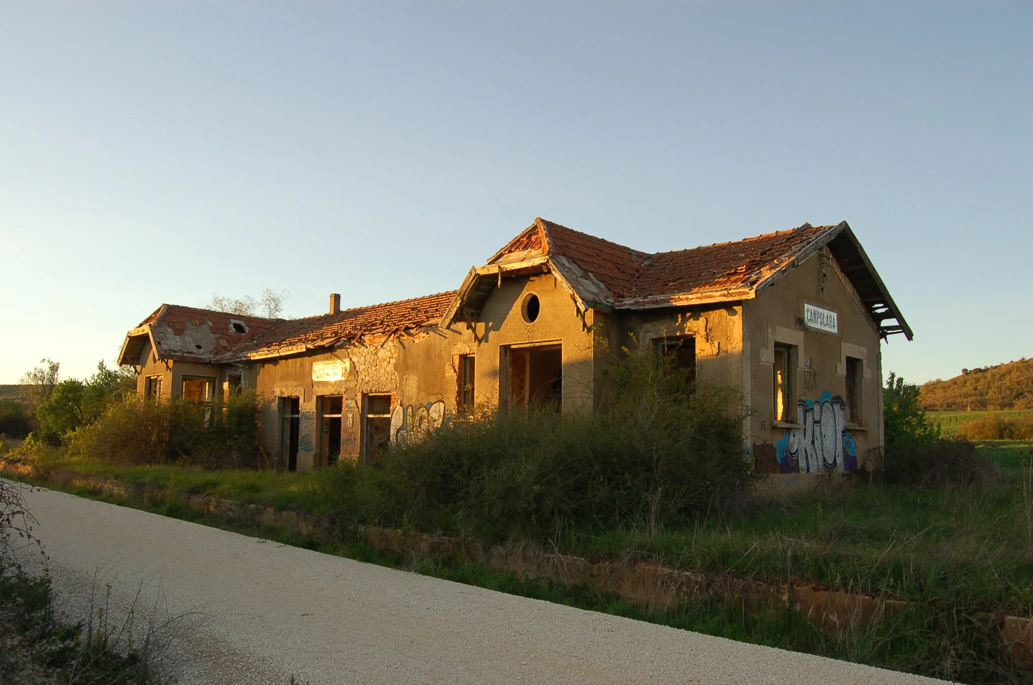 Photo showing: Estación de ferrocarril de Campolara