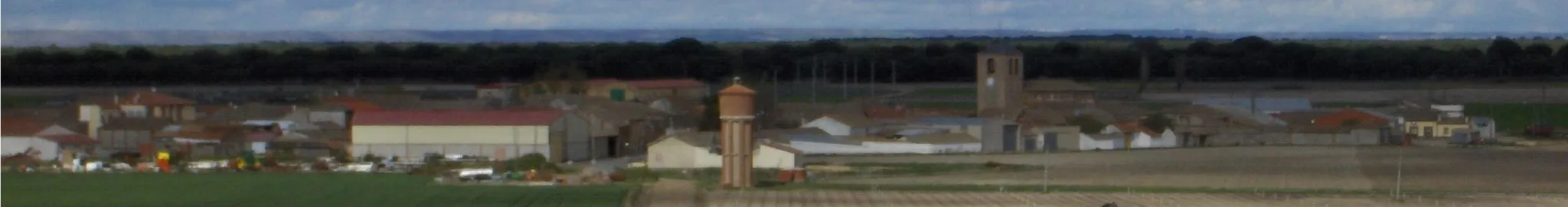 Photo showing: Panorámica de la vega de Villeguillo con la Tierras de Íscar y Cuéllar al fondo