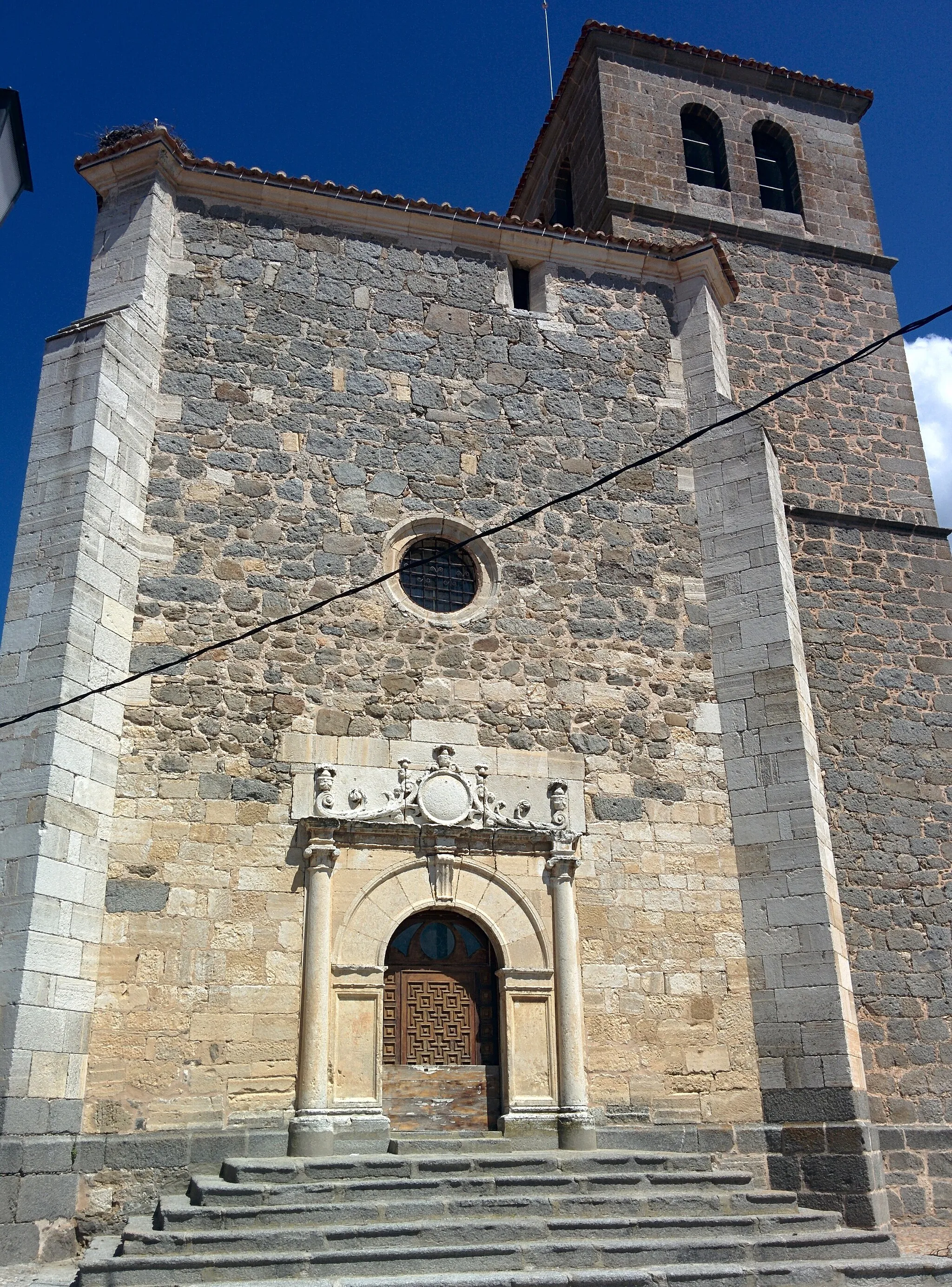 Photo showing: Iglesia de los Santos Justo y Pastor, Otero de Herreros (Segovia, España).