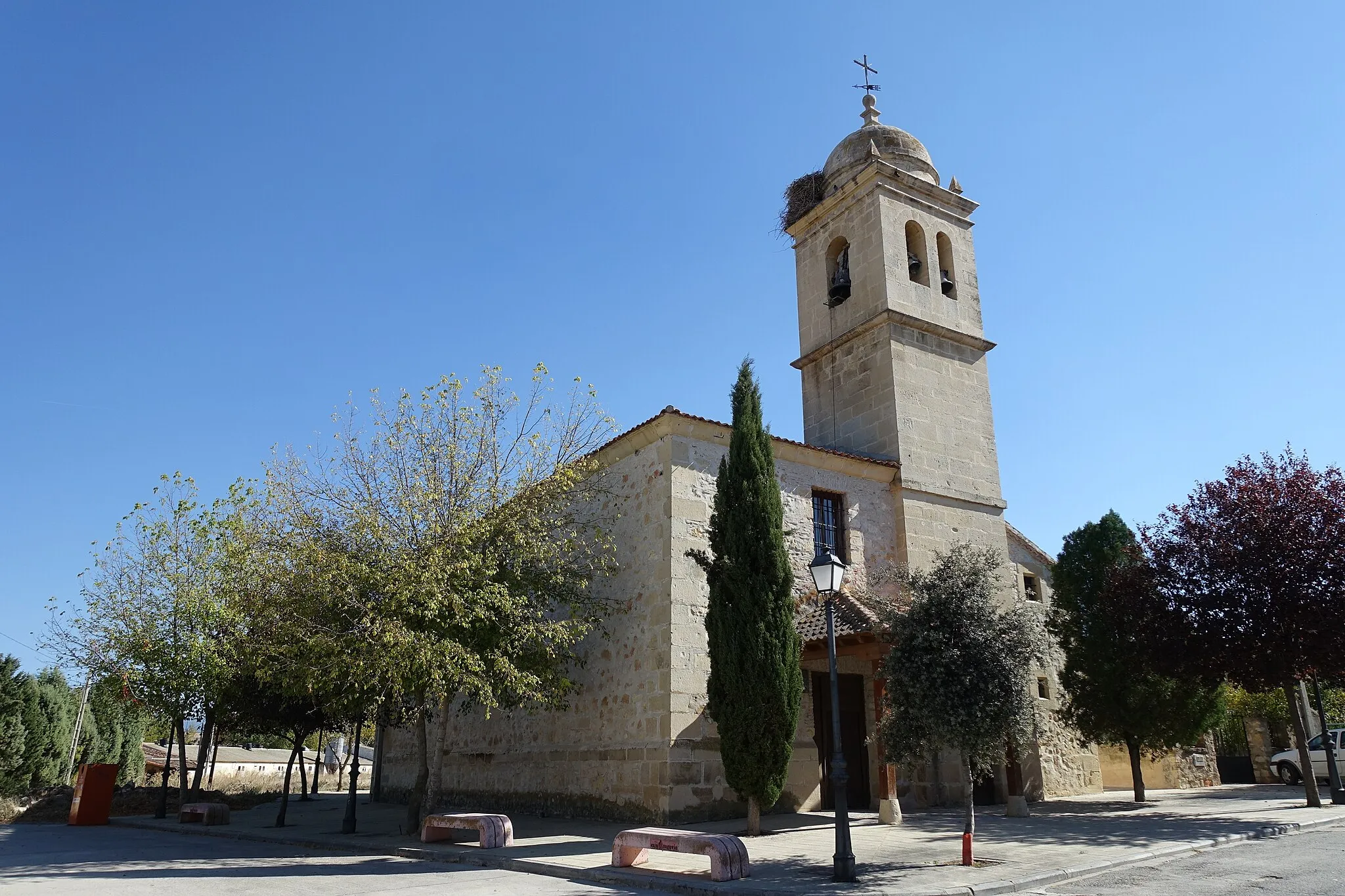 Photo showing: Iglesia de San Vicente Mártir, en Encinillas (Segovia, España).