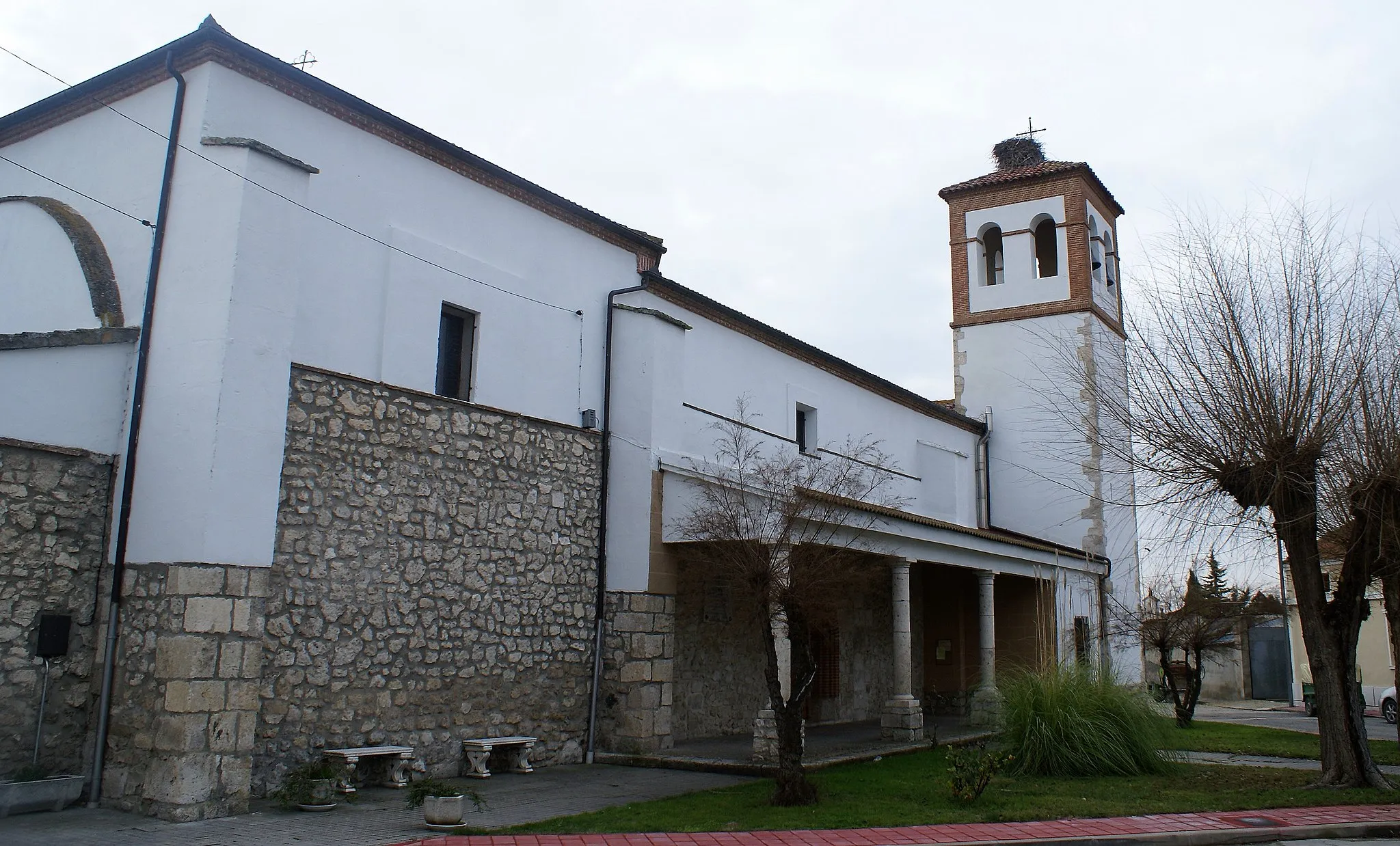 Photo showing: Church of Saint Mary of the Visitation, Fresneda de Cuéllar, Segovia, Spain.