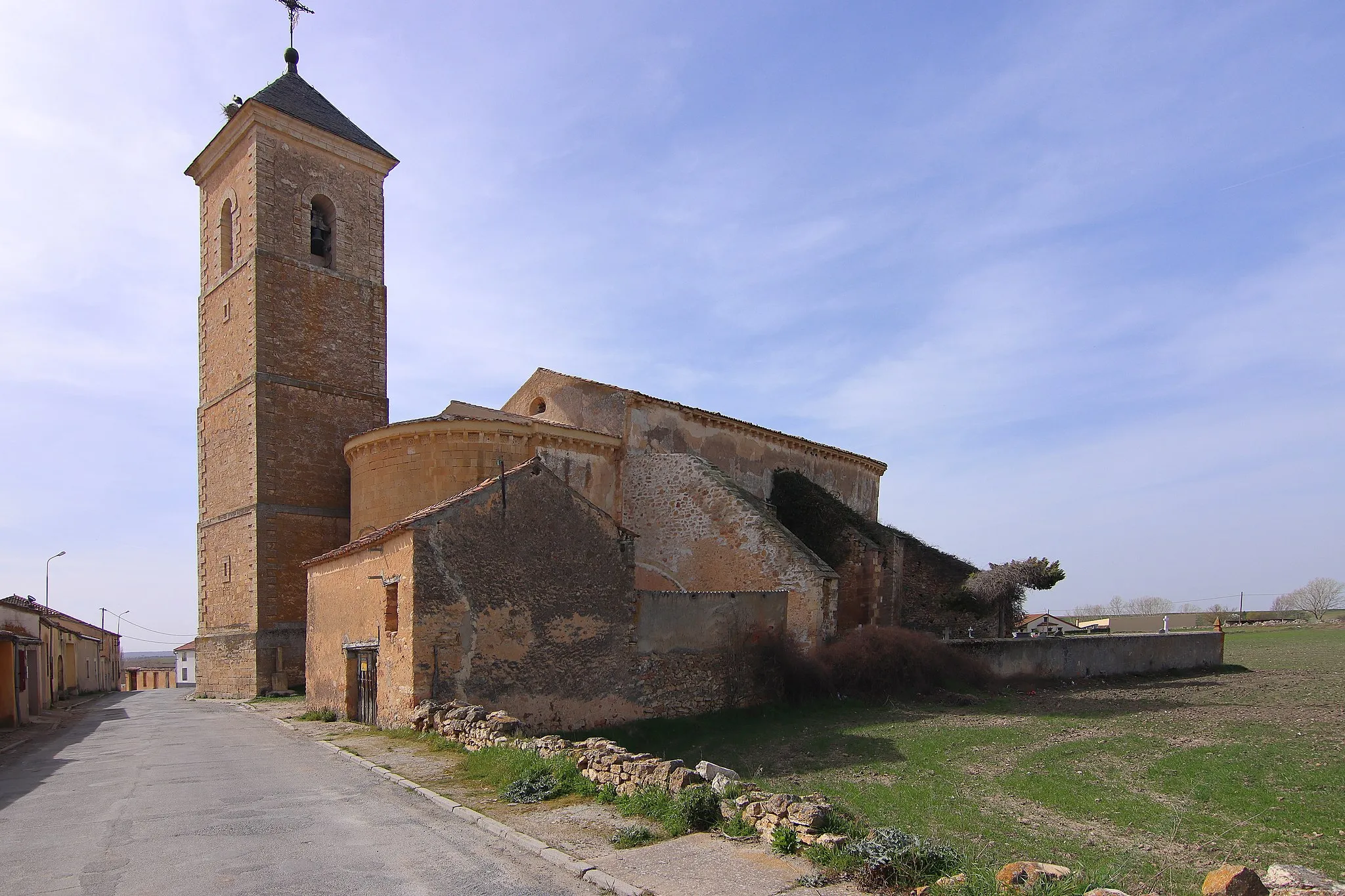 Photo showing: Iglesia de Nuestra Señora de la Asunción, Torreiglesias, fachada norte