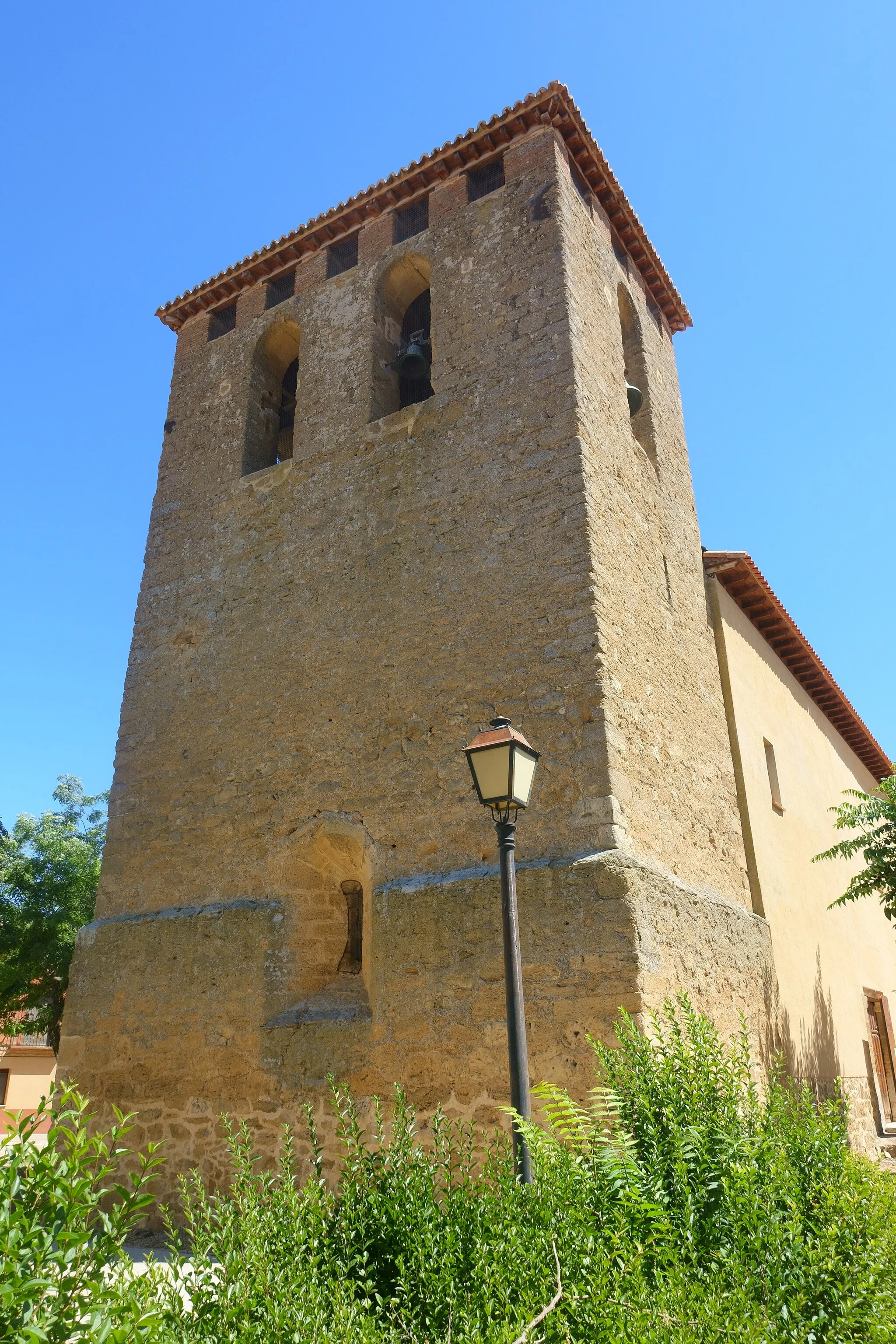 Photo showing: Iglesia de San Esteban Protomártir, en Villamayor de Campos (Zamora, España).