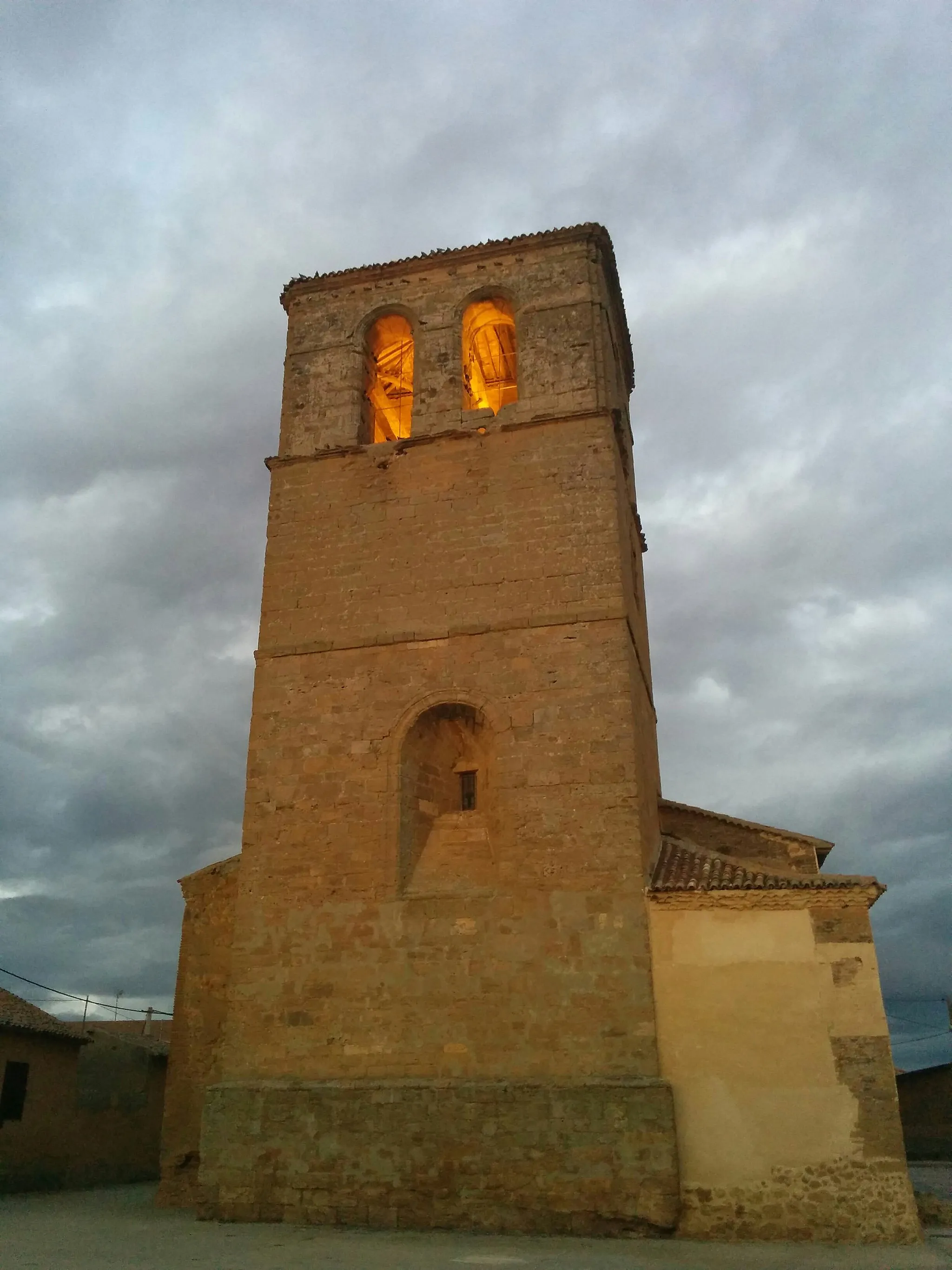 Photo showing: Church of Santa María de la Asunción in Villamayor de Campos (Zamora), Spain.