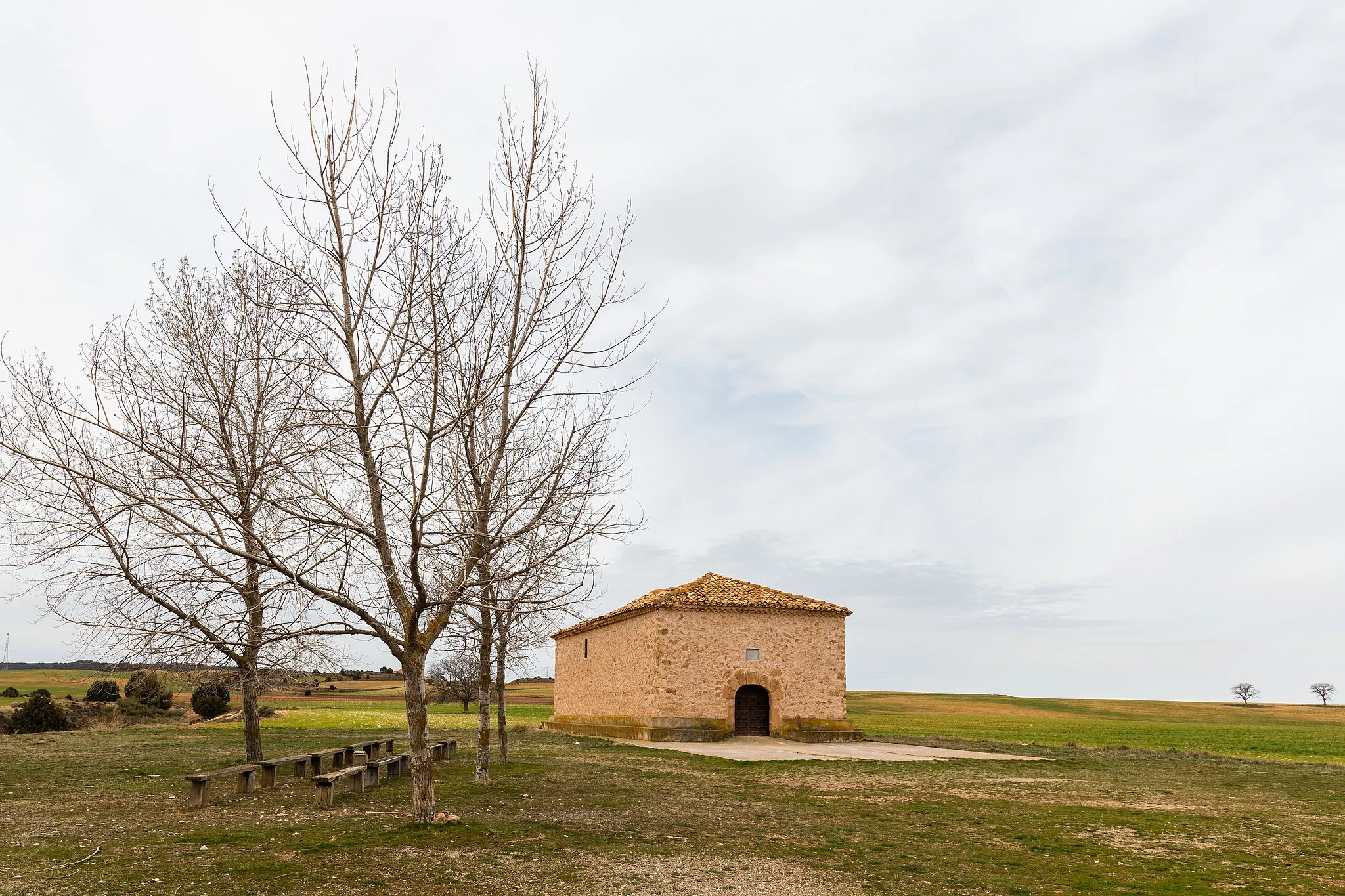 Photo showing: Hermitage of San Pascual, Alconchel de Ariza, Zaragoza, Spain