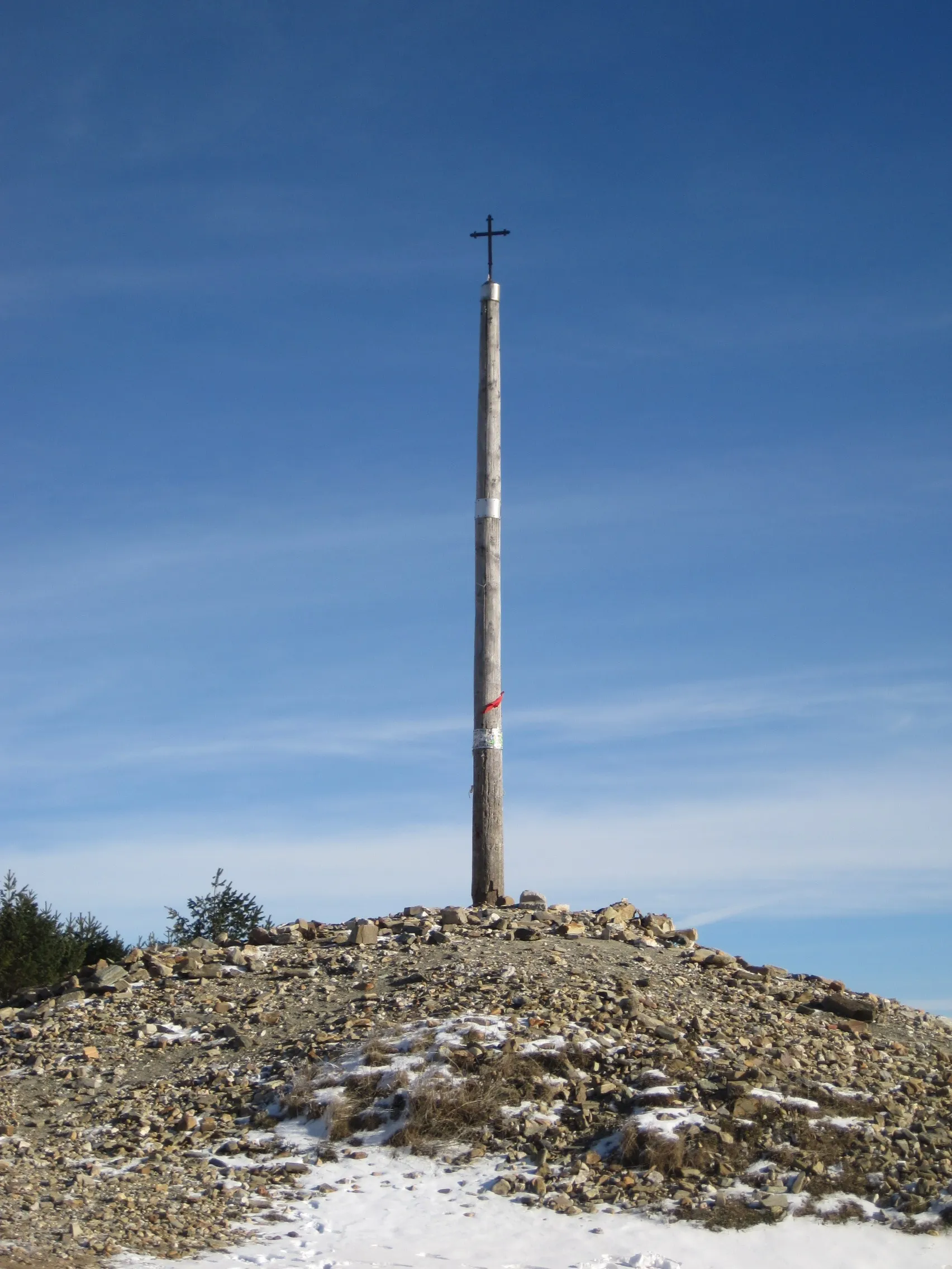 Photo showing: Vista de la cruz de Ferro, en Foncebadón (León, España).