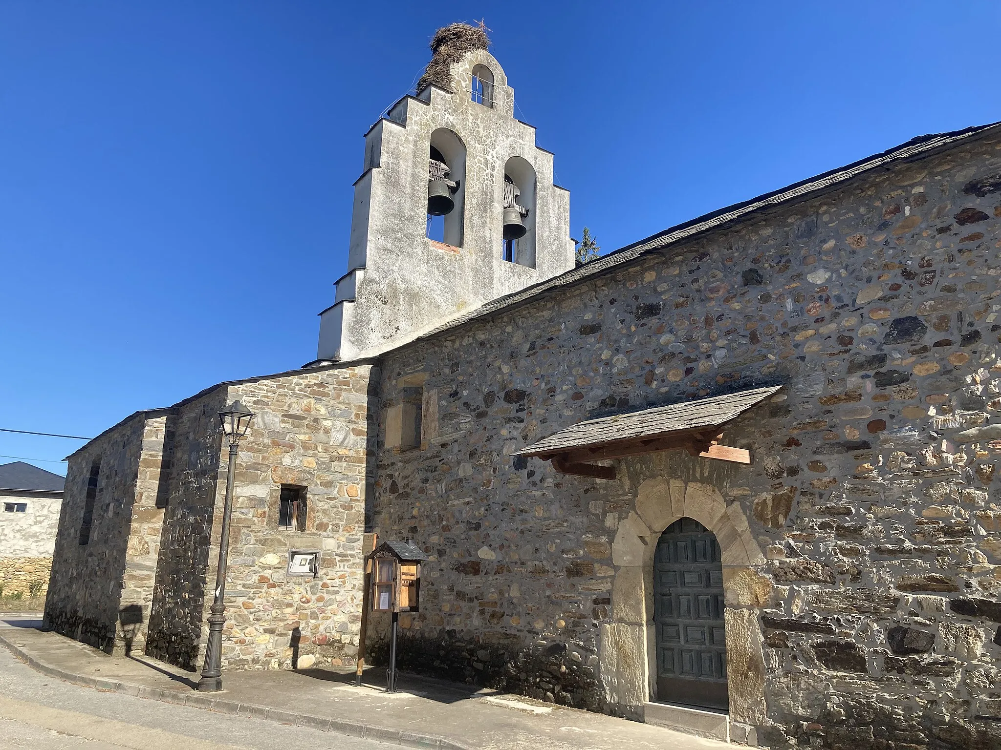 Photo showing: Imagen de la Iglesia de San Juan Bautista en Magaz de Abajo