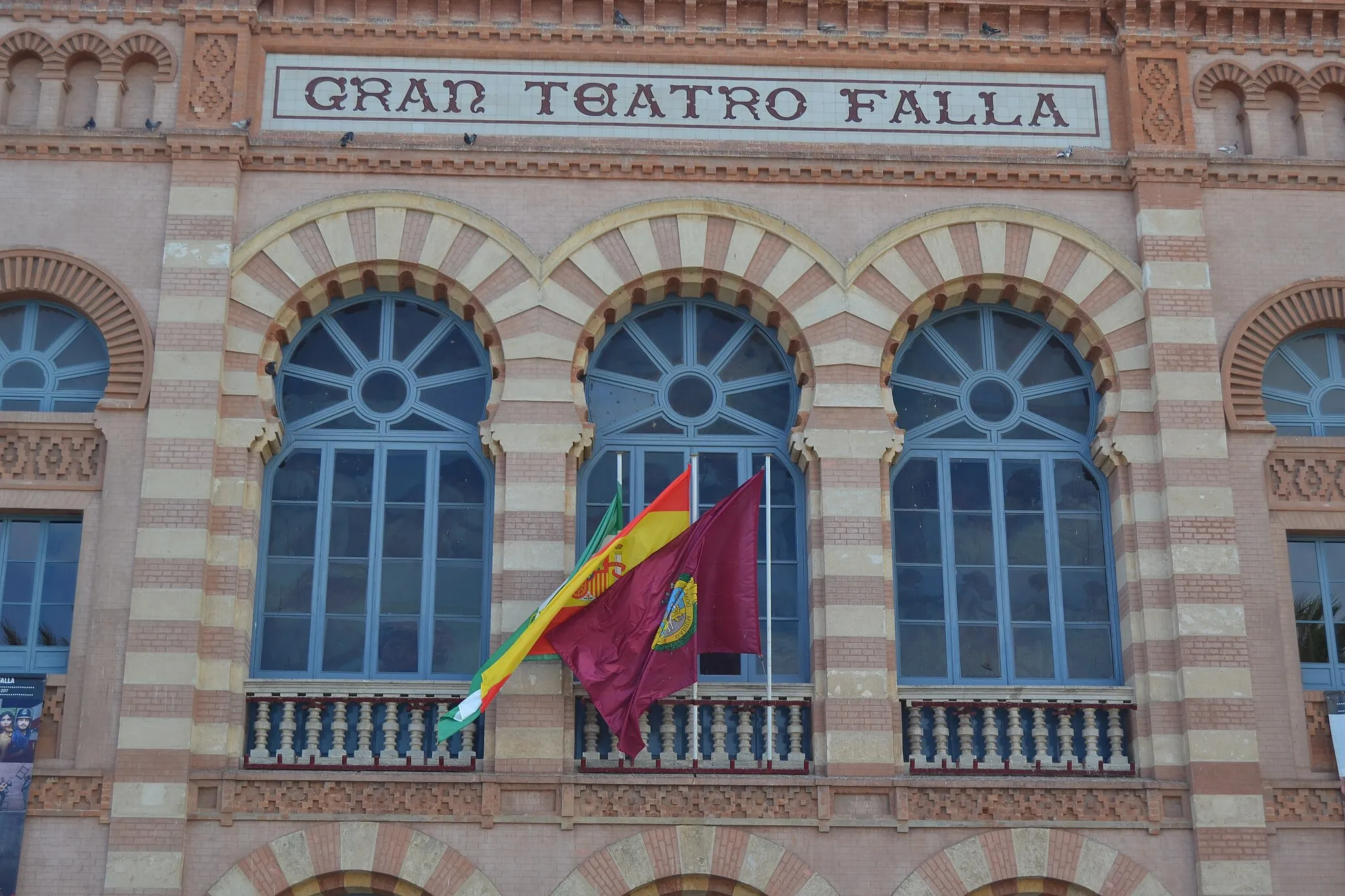 Photo showing: Gran Teatro Falla, Cádiz