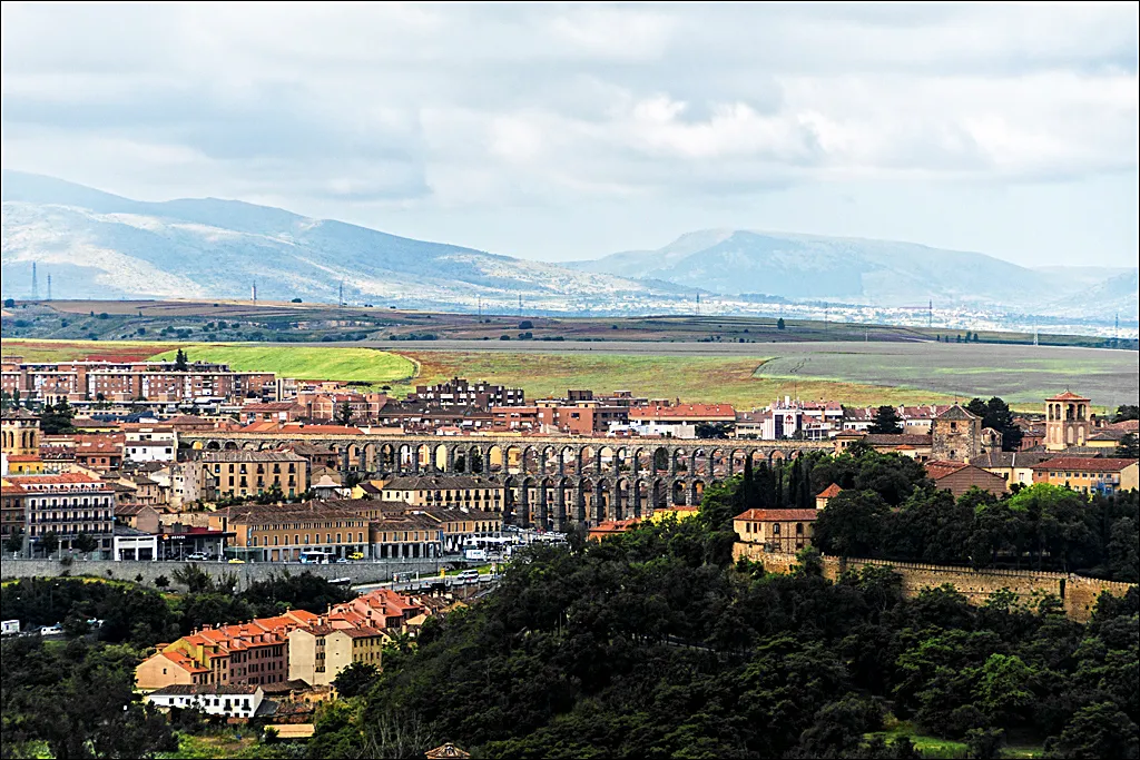 Photo showing: Roman aqueduct of Segovia, Castilla y León (Spain)