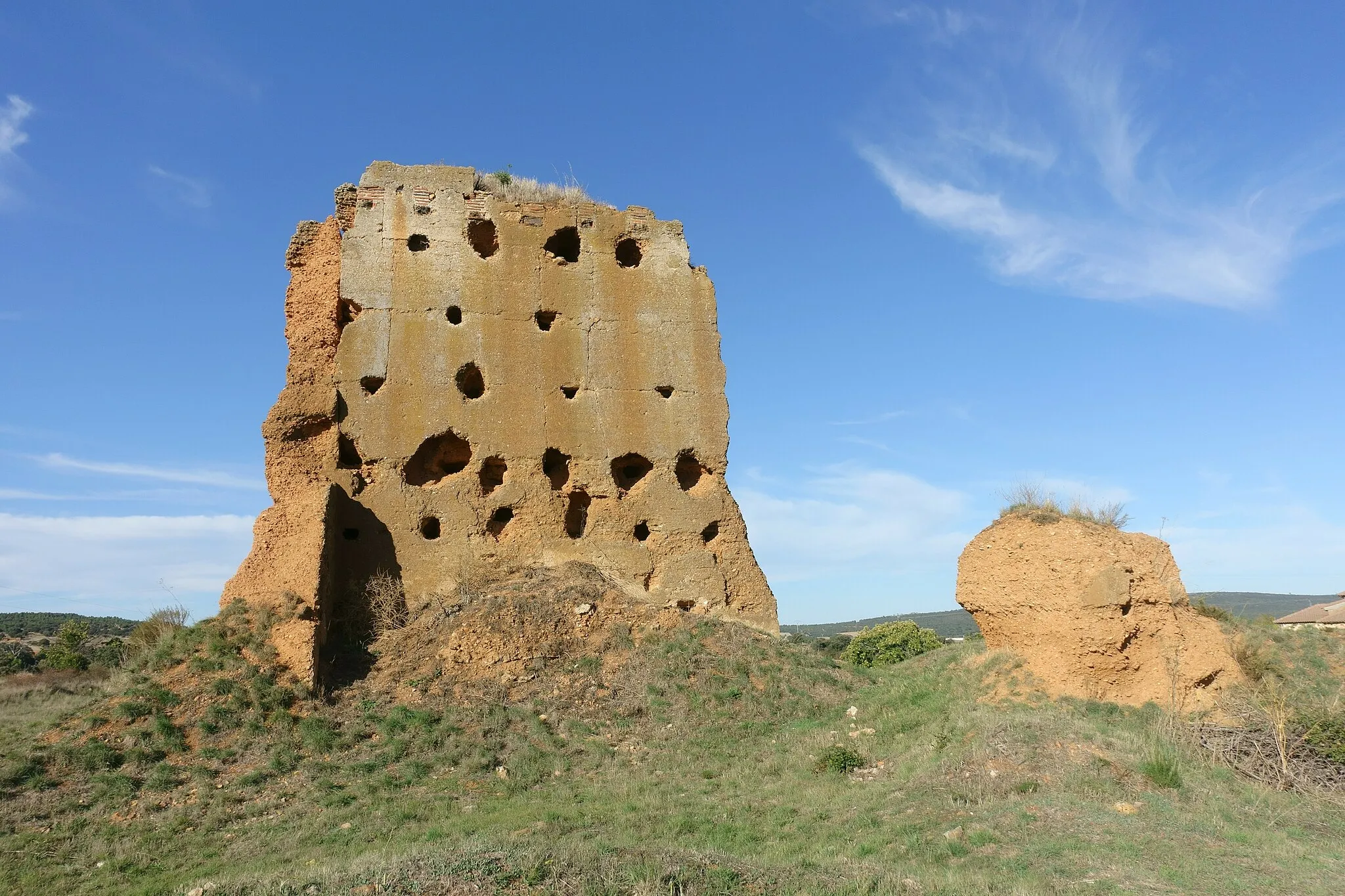 Photo showing: Castillo de Castrocalbón (León, España).