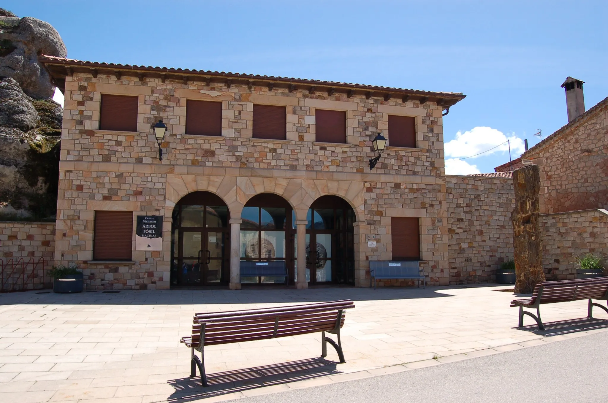 Photo showing: Museo del árbol fósil en Hacinas