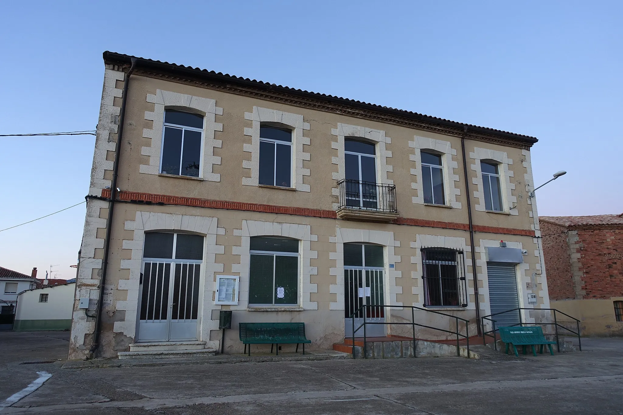 Photo showing: Casa consistorial de La Vid de Bureba (Burgos, España).