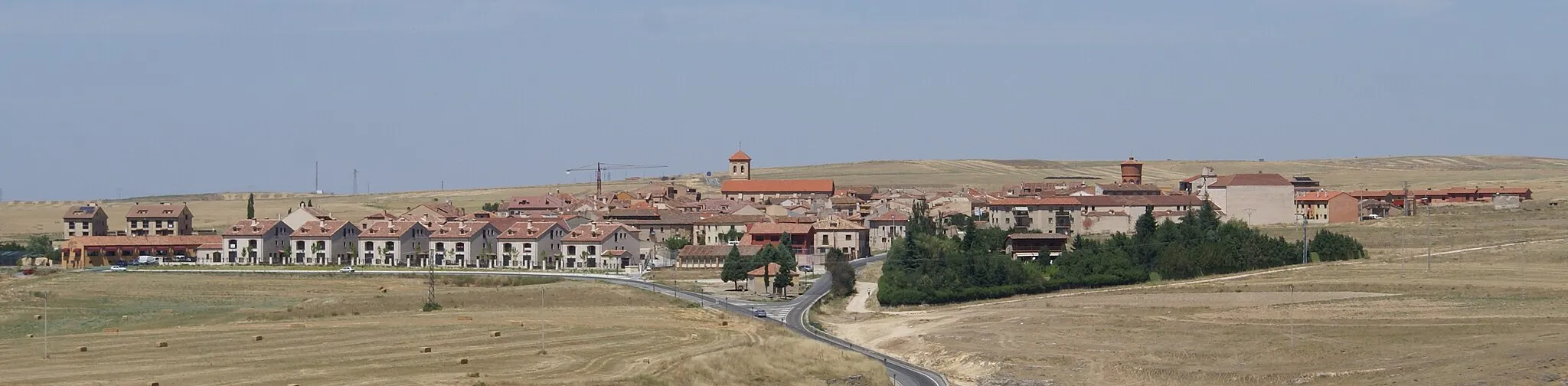 Photo showing: Vista de Zamarramala, Segovia, desde el Alcázar