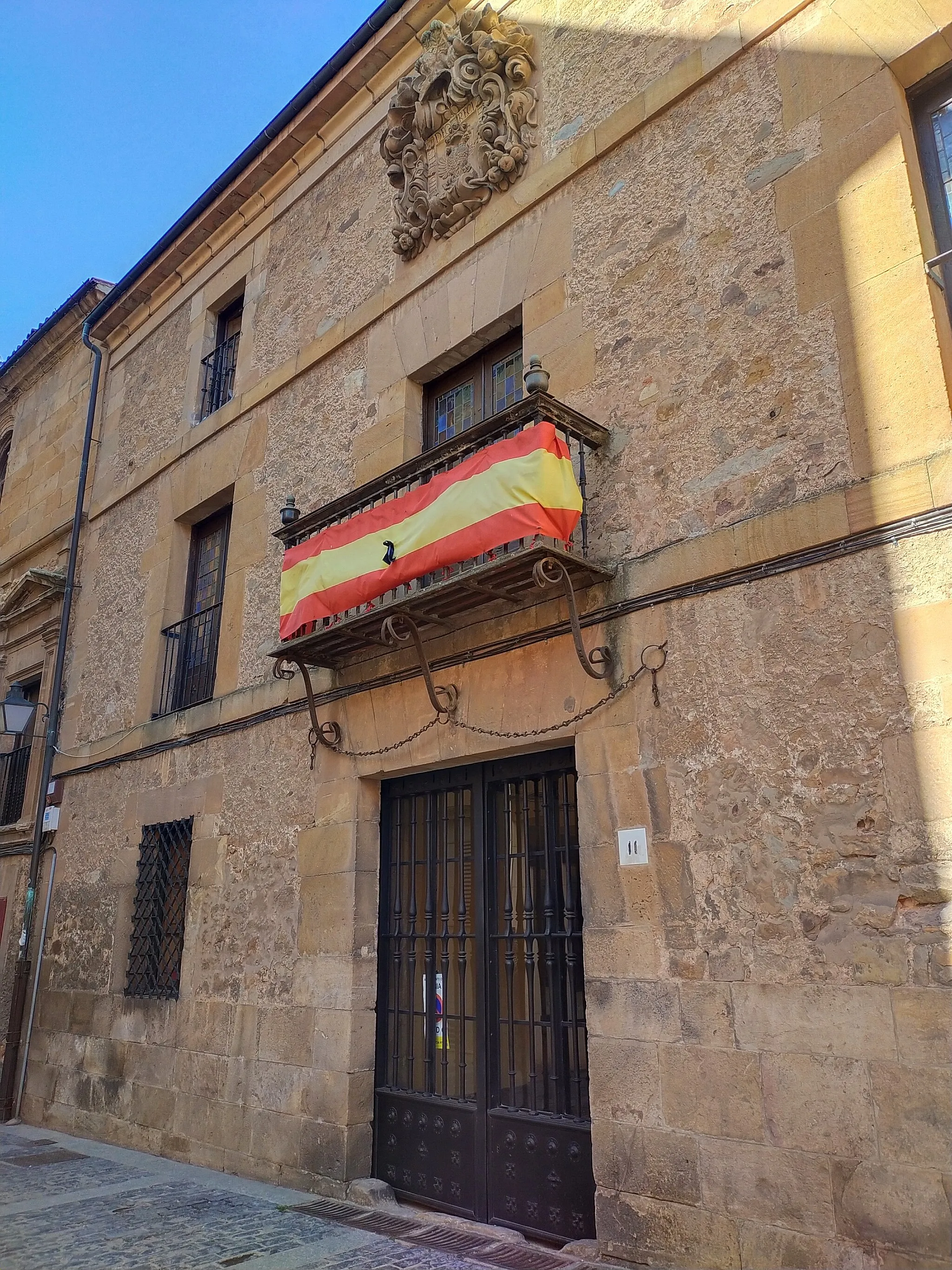 Photo showing: Palacio del Vizconde de Eza o de los San Clemente en la calle Aduana Vieja de Soria.