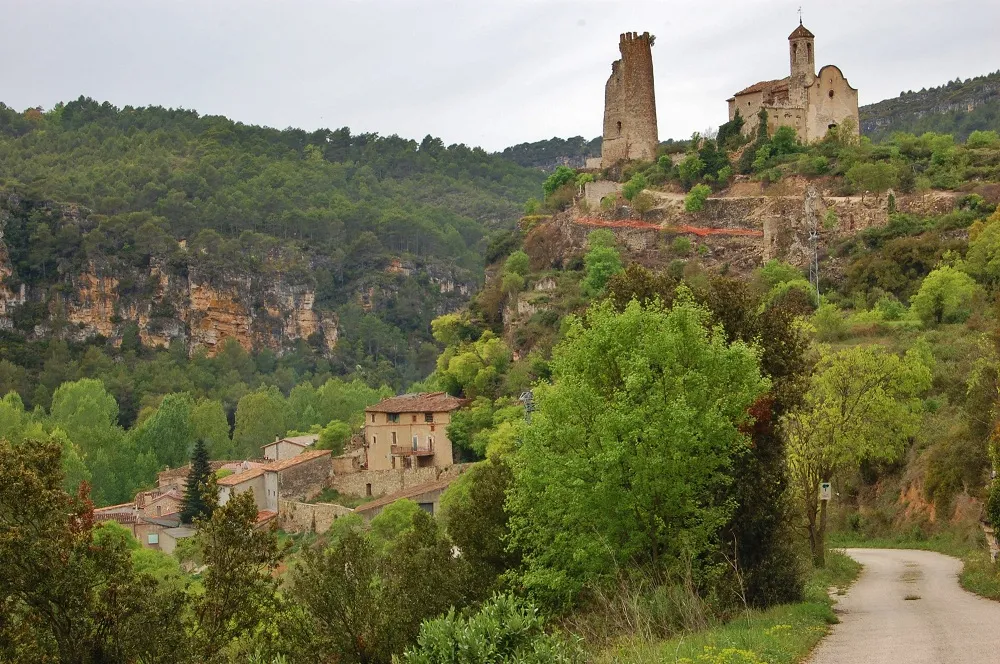 Photo showing: Castell de Santa Perpètua (Pontils)