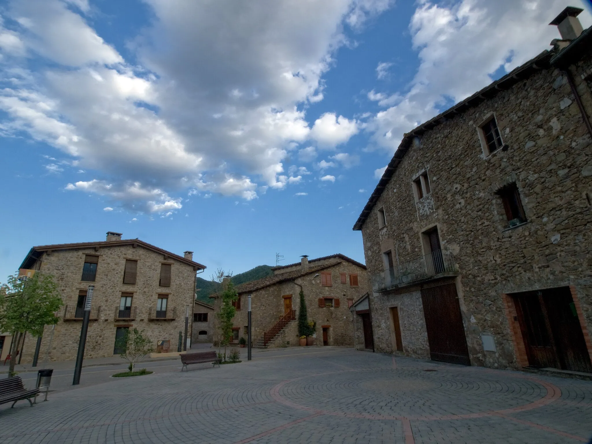 Photo showing: Hostalnou de Bianya Square