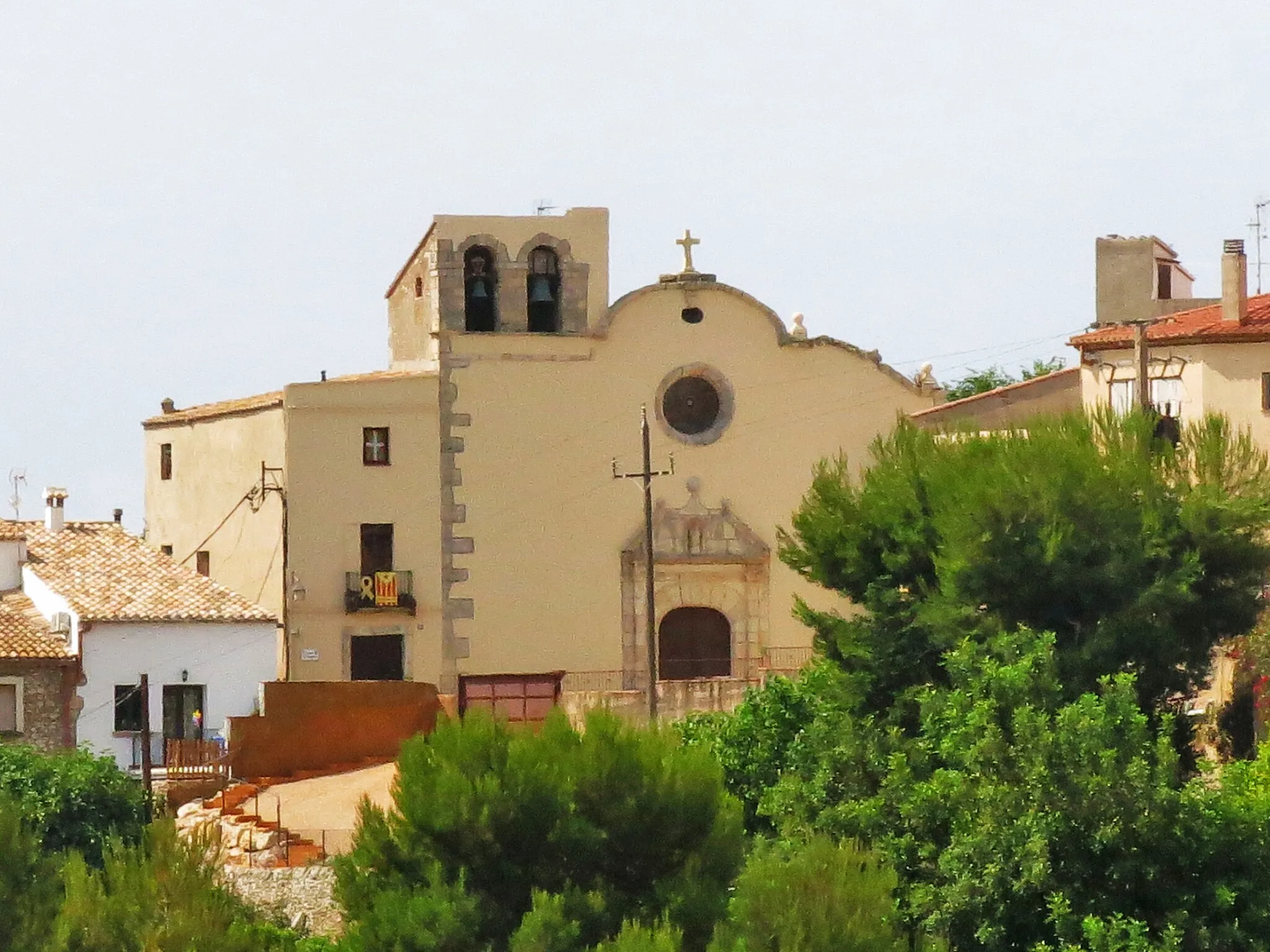 Photo showing: Església parroquial de Sant Vicenç de Calders (el Vendrell)