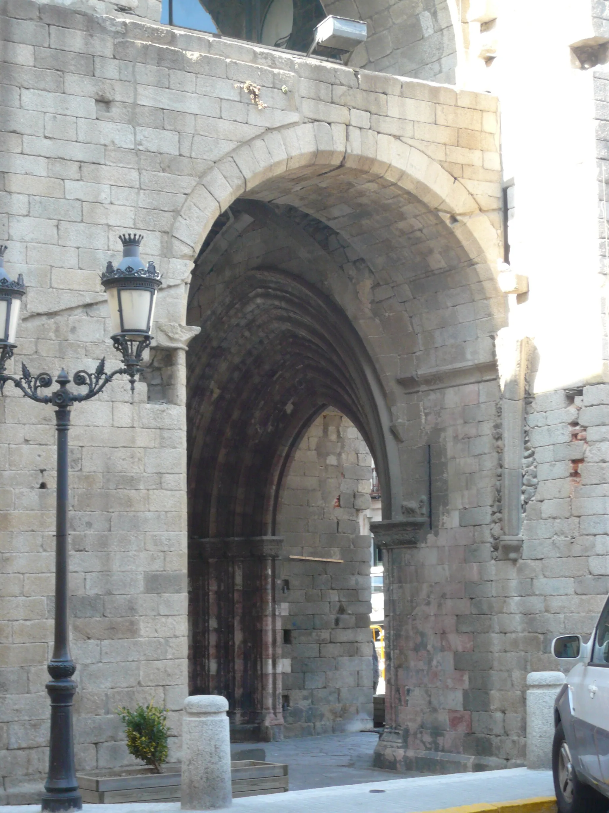 Photo showing: Campanar de l'antiga església de Santa Maria (Puigcerdà)