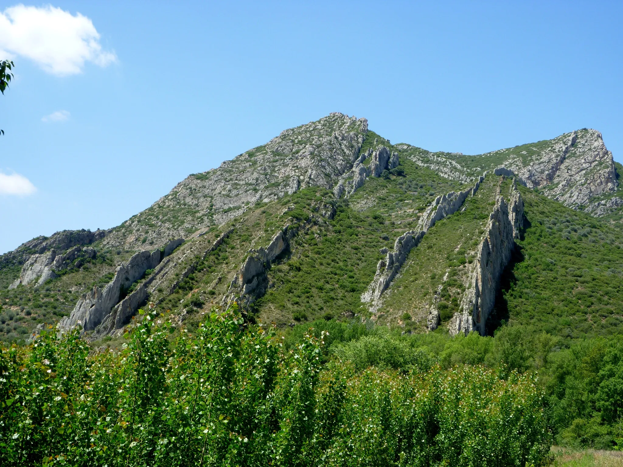 Photo showing: This is a a photo of a geologic site or geotope in Catalonia, Spain, with id: