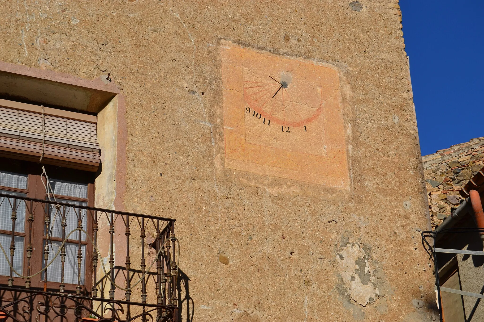 Photo showing: Rellotge de Sol del Priorat.