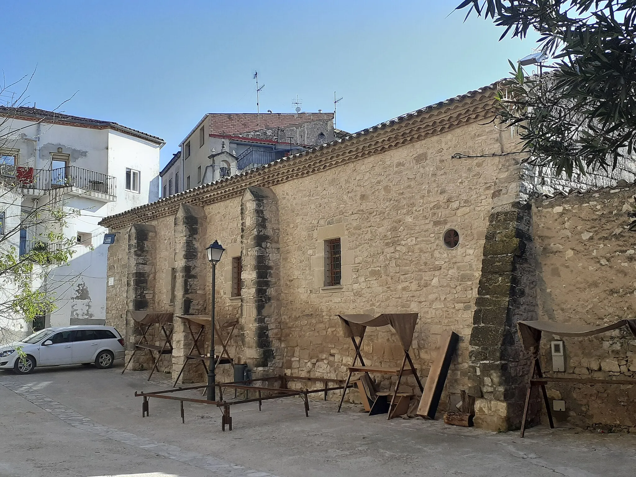 Photo showing: Església de la Mare de Déu de Gràcia (Vilalba dels Arcs) - lateral