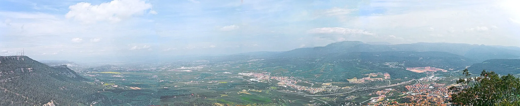 Photo showing: Panorama des de Puigsagordi