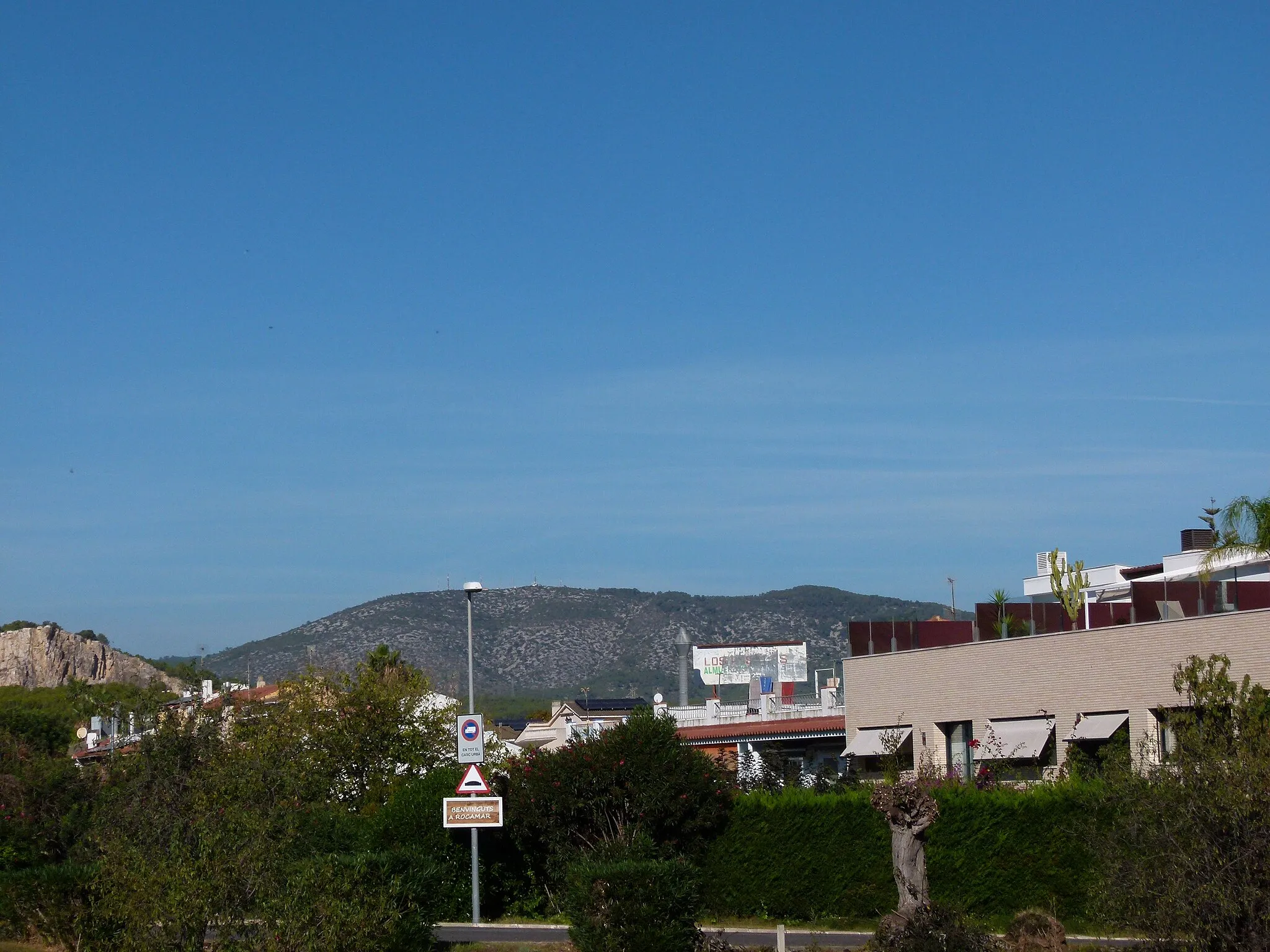 Photo showing: El Montgròs des de Rocamar