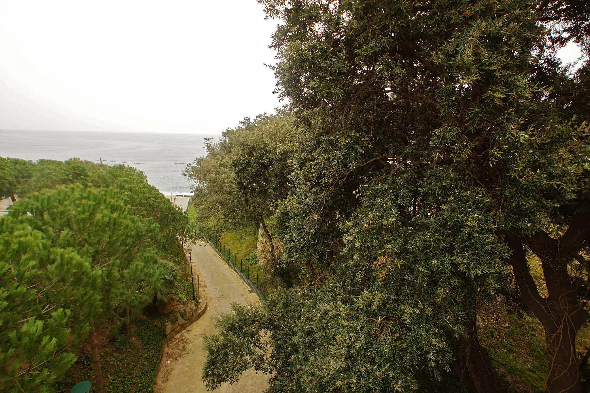 Photo showing: Calonge (Sant Antoni de Calonge), Catalonia: Rec de Treumal mouth in the Mediterranean Sea