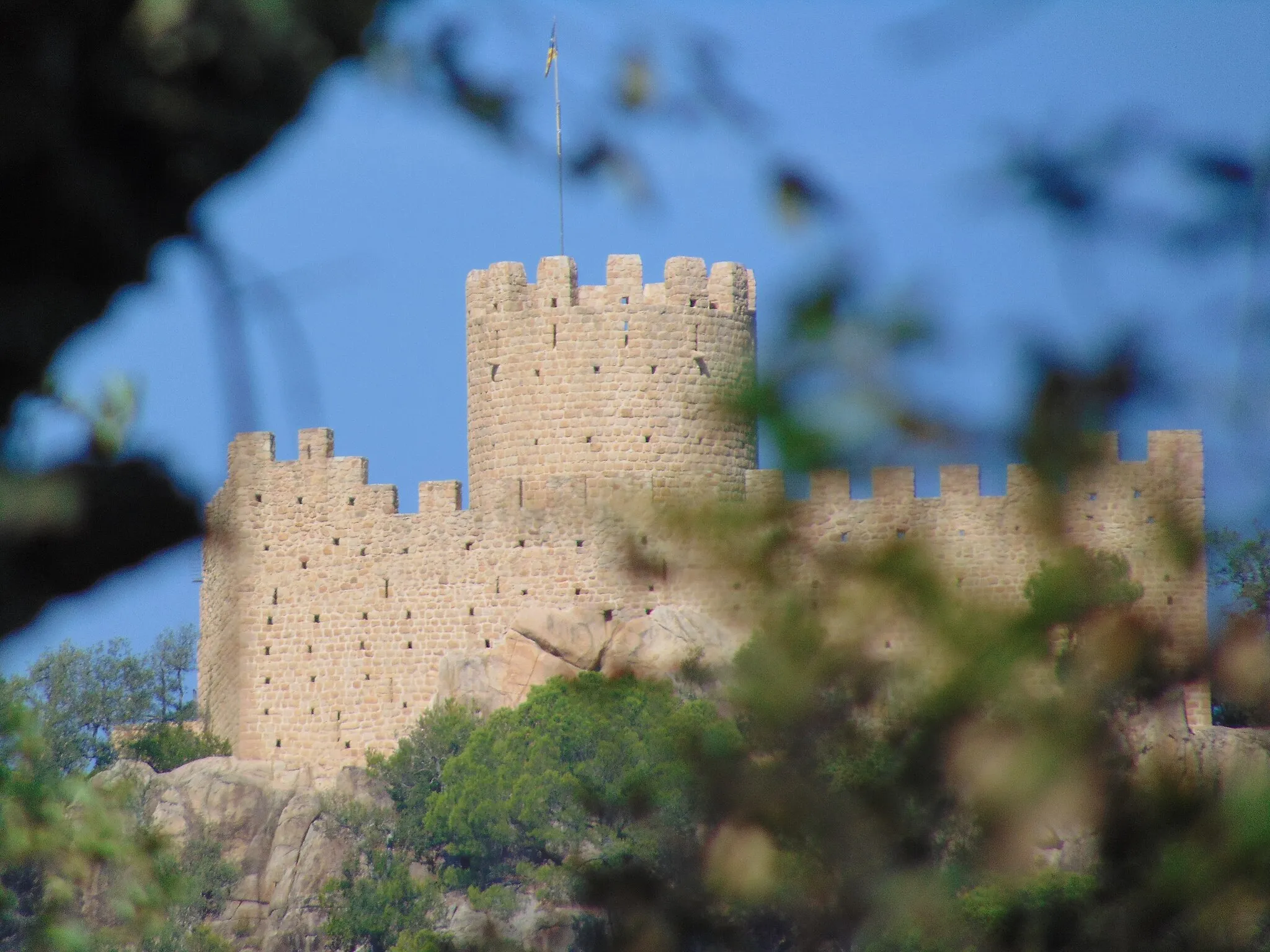 Photo showing: Castell de Farners (Santa Coloma de Farners)