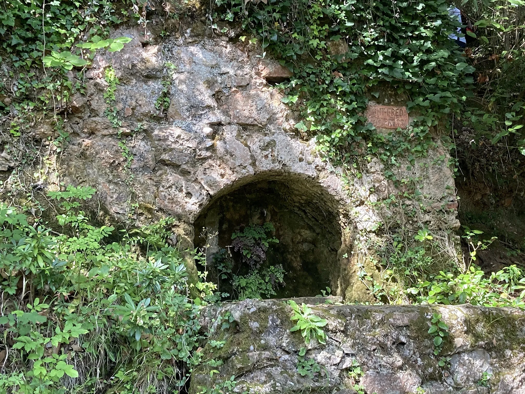 Photo showing: La Font Freda ( Sant Llorenç del Munt)