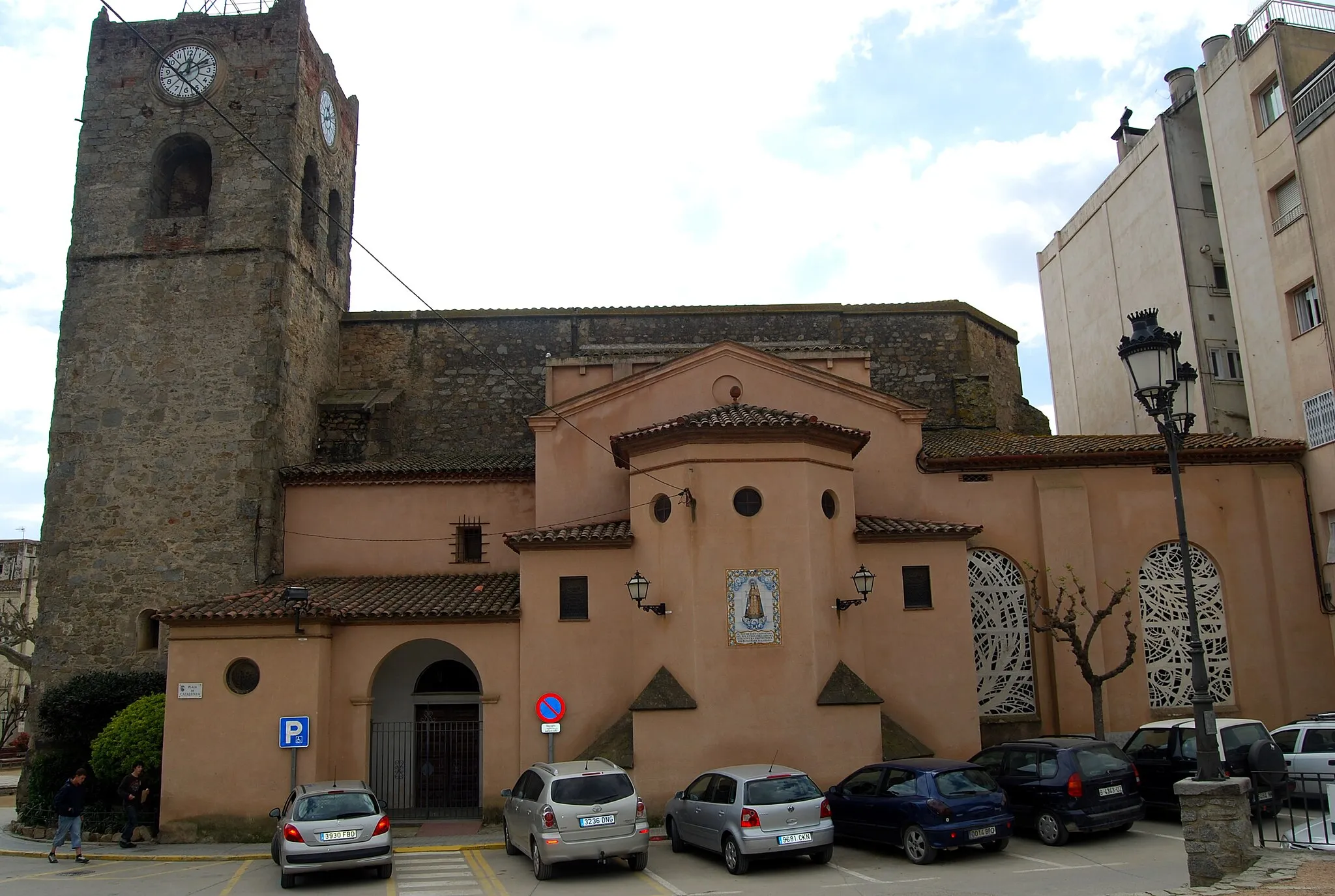 Photo showing: Sant Martí church, at Arenys de Munt (Catalonia)
