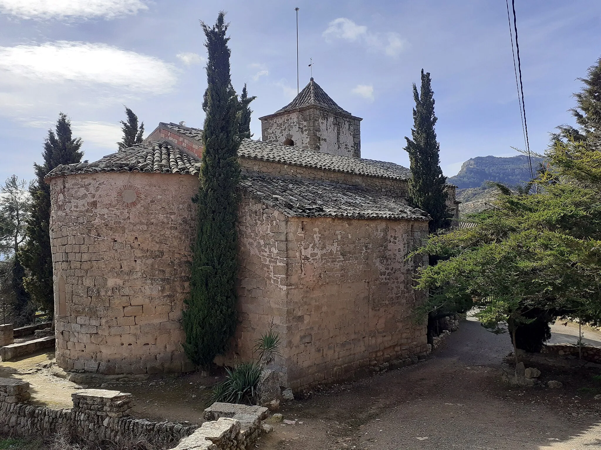 Photo showing: Església de Sant Vicenç d'Albarca (Cornudella de Montsant)