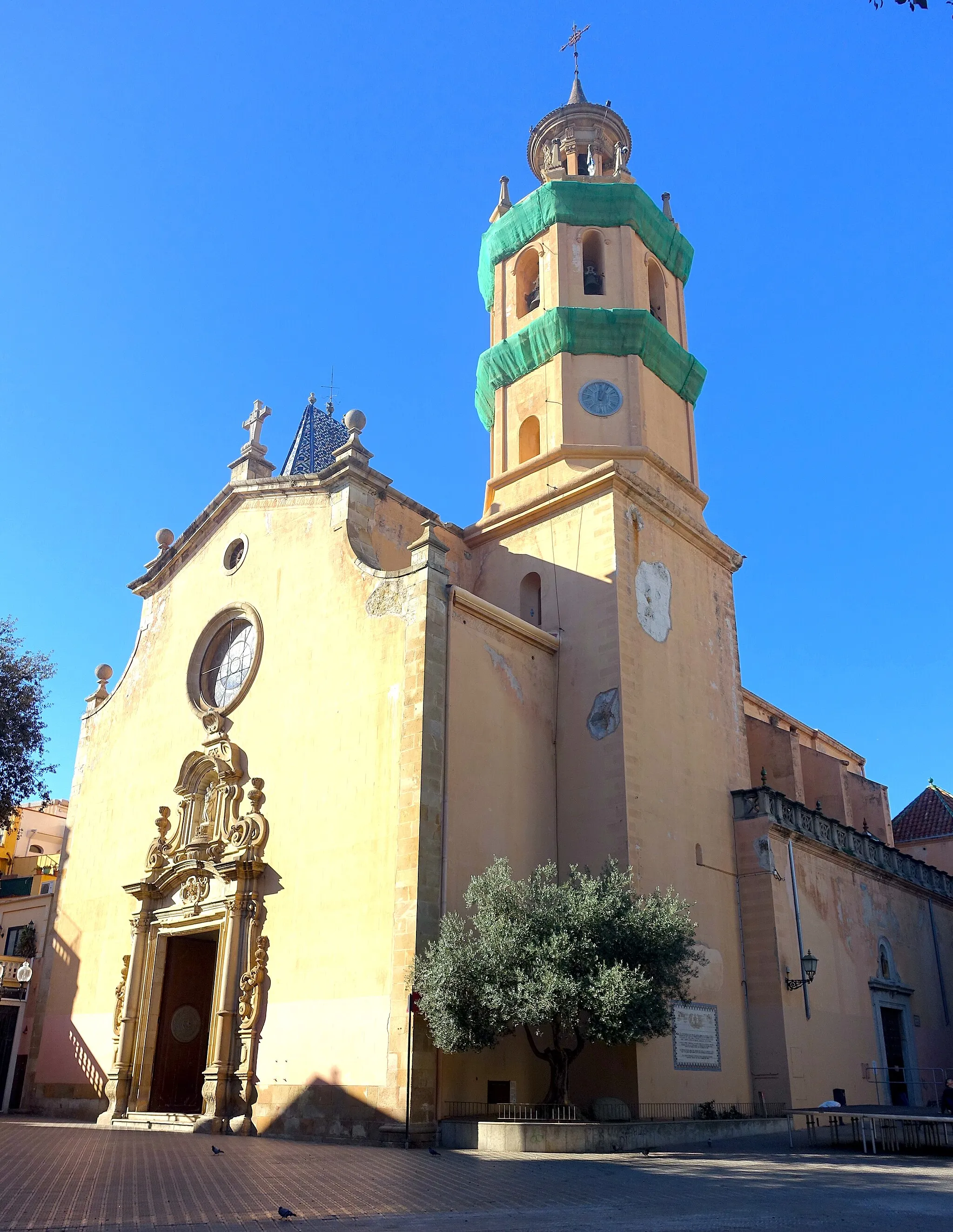 Photo showing: Iglesia de Santa María (Arenys de Mar), Spain