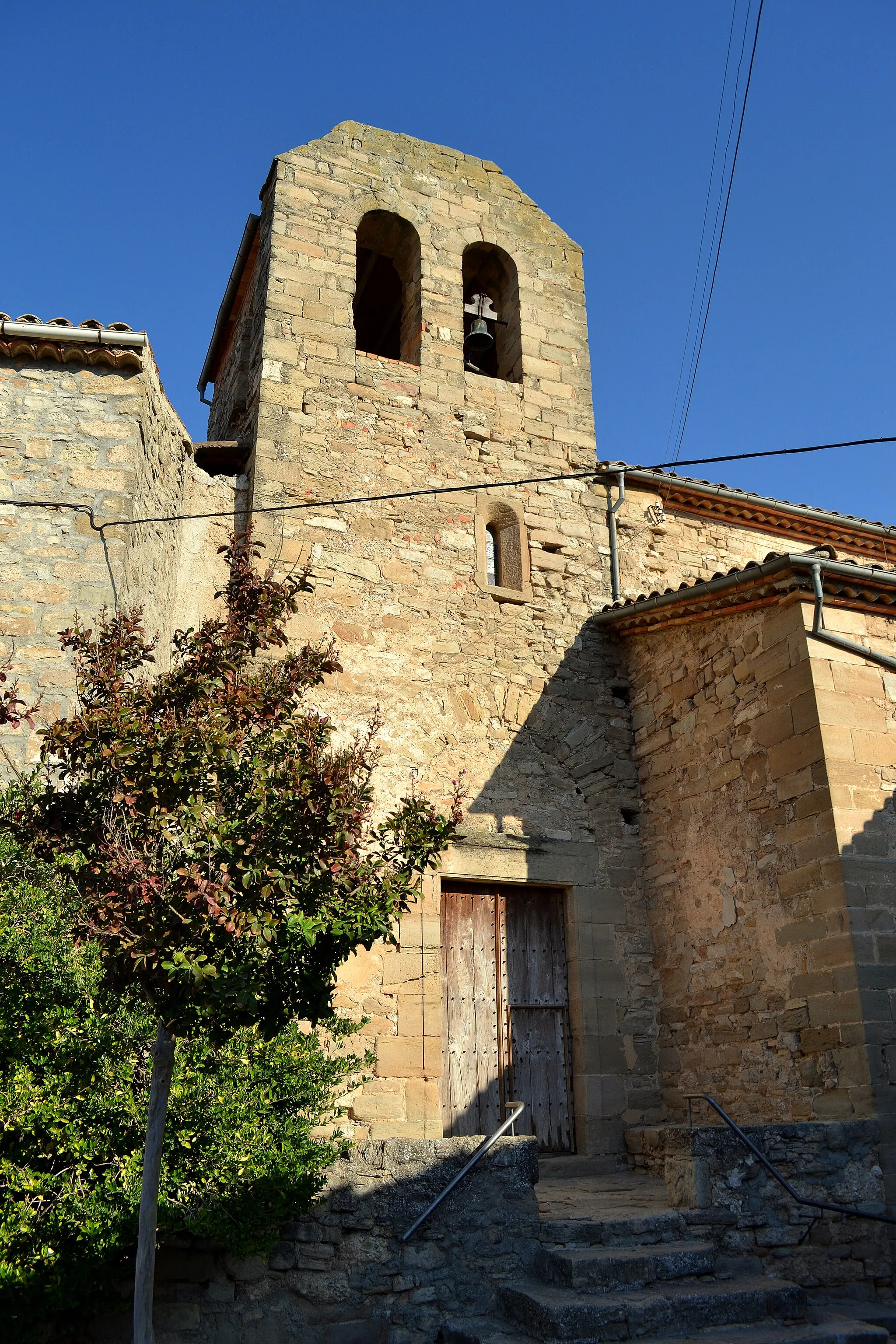 Photo showing: Església parroquial de Sant Salvador (Bellprat)