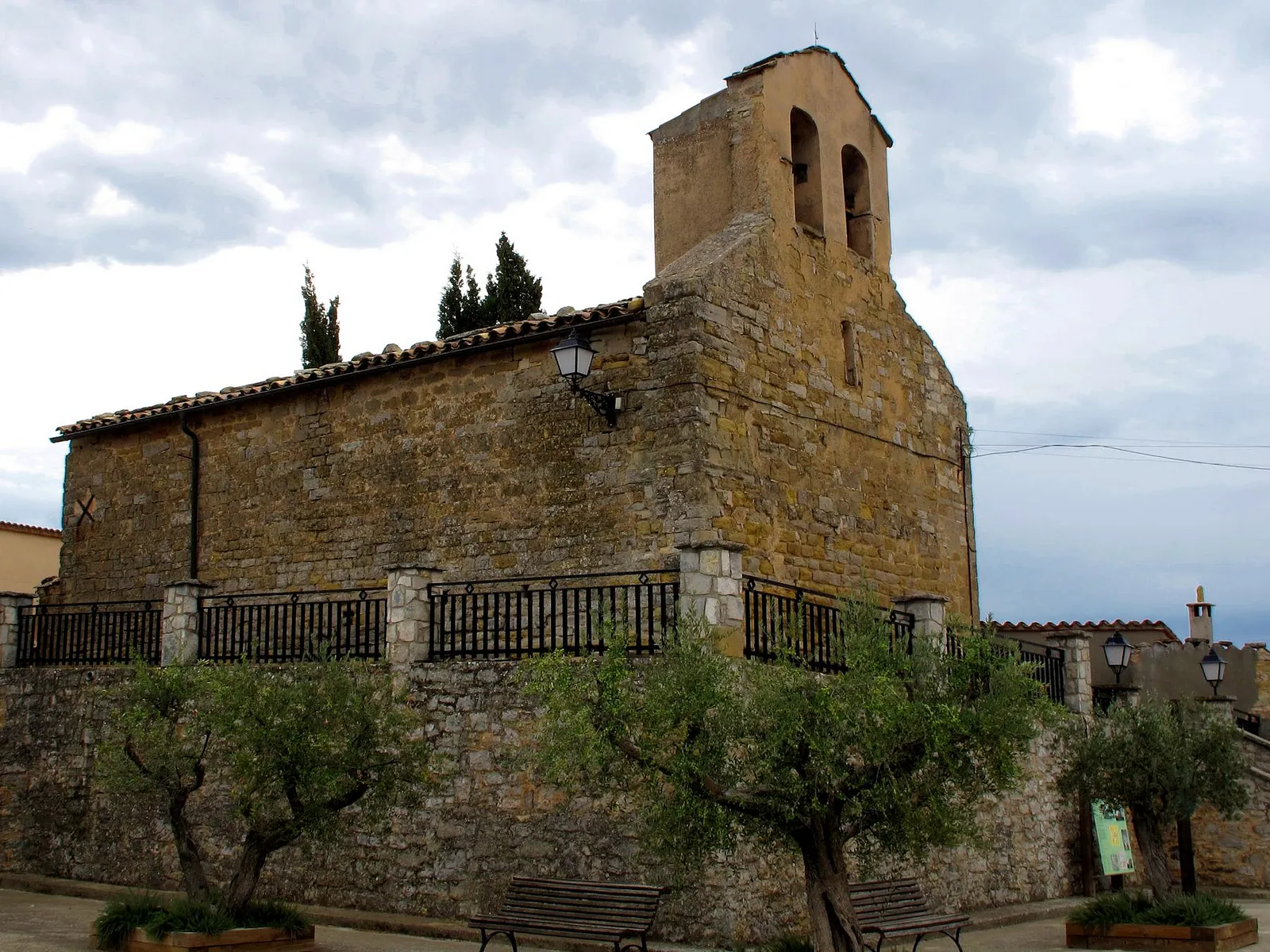 Photo showing: Església de Santa Maria de Durfort (Calonge de Segarra)