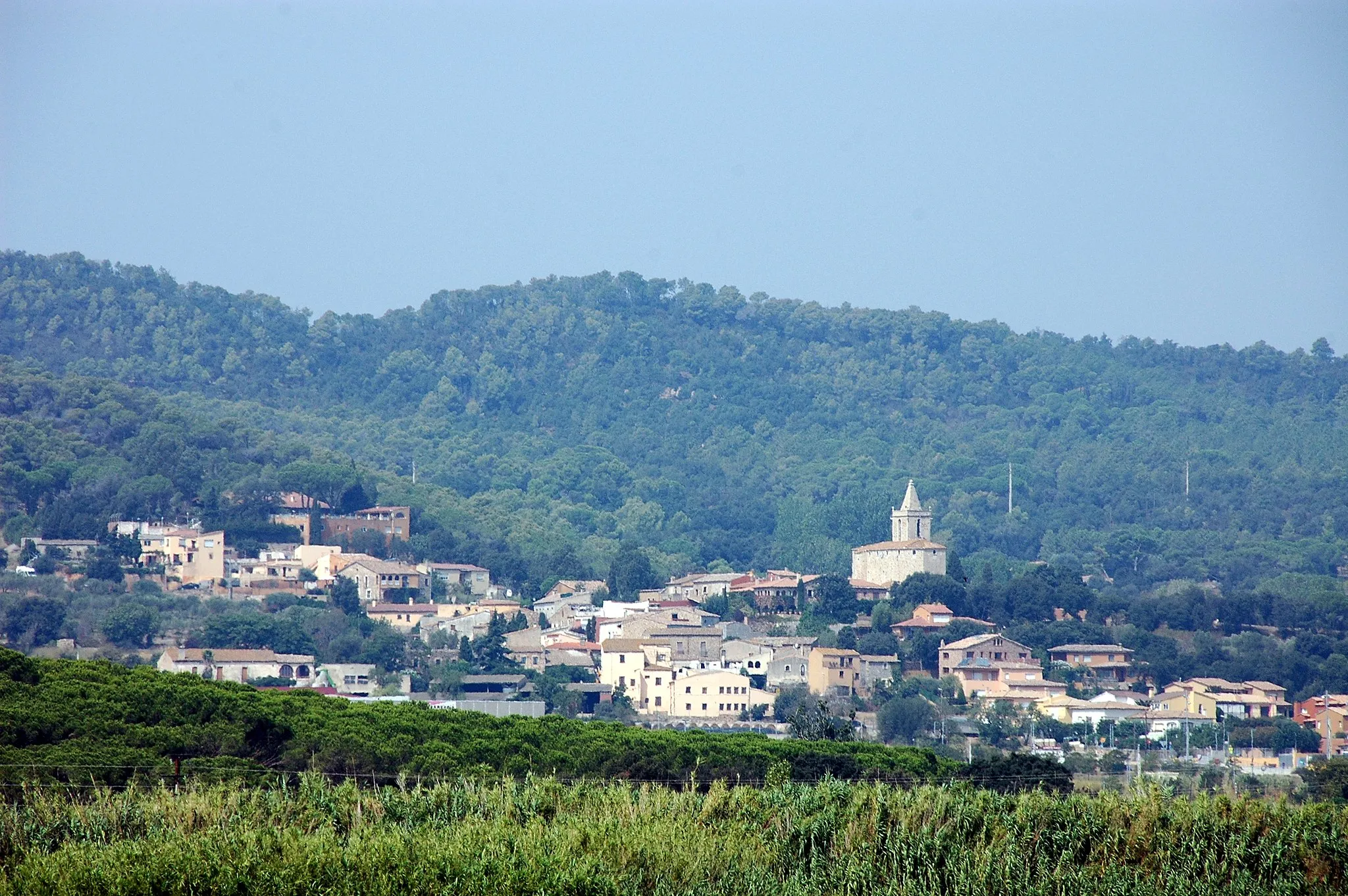 Photo showing: Església parroquial de Sant Esteve (Mont-ras)