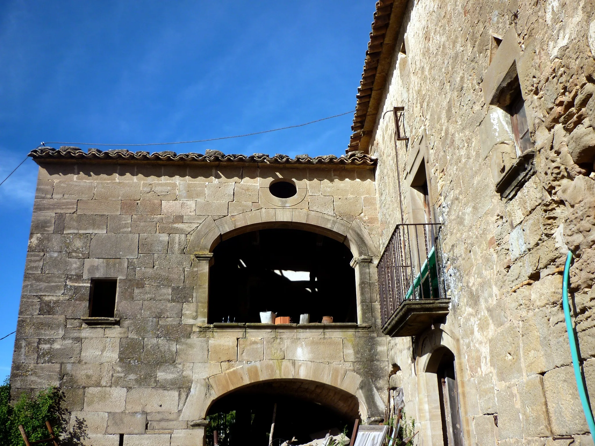 Photo showing: Casa de Sant Just (Olius): galeries