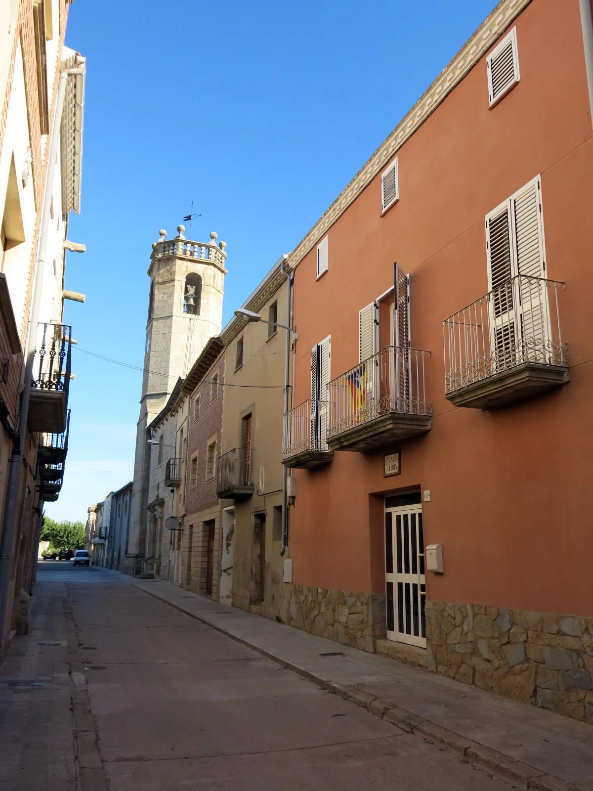 Photo showing: Església parroquial de Sant Joan Baptista (el Poal)