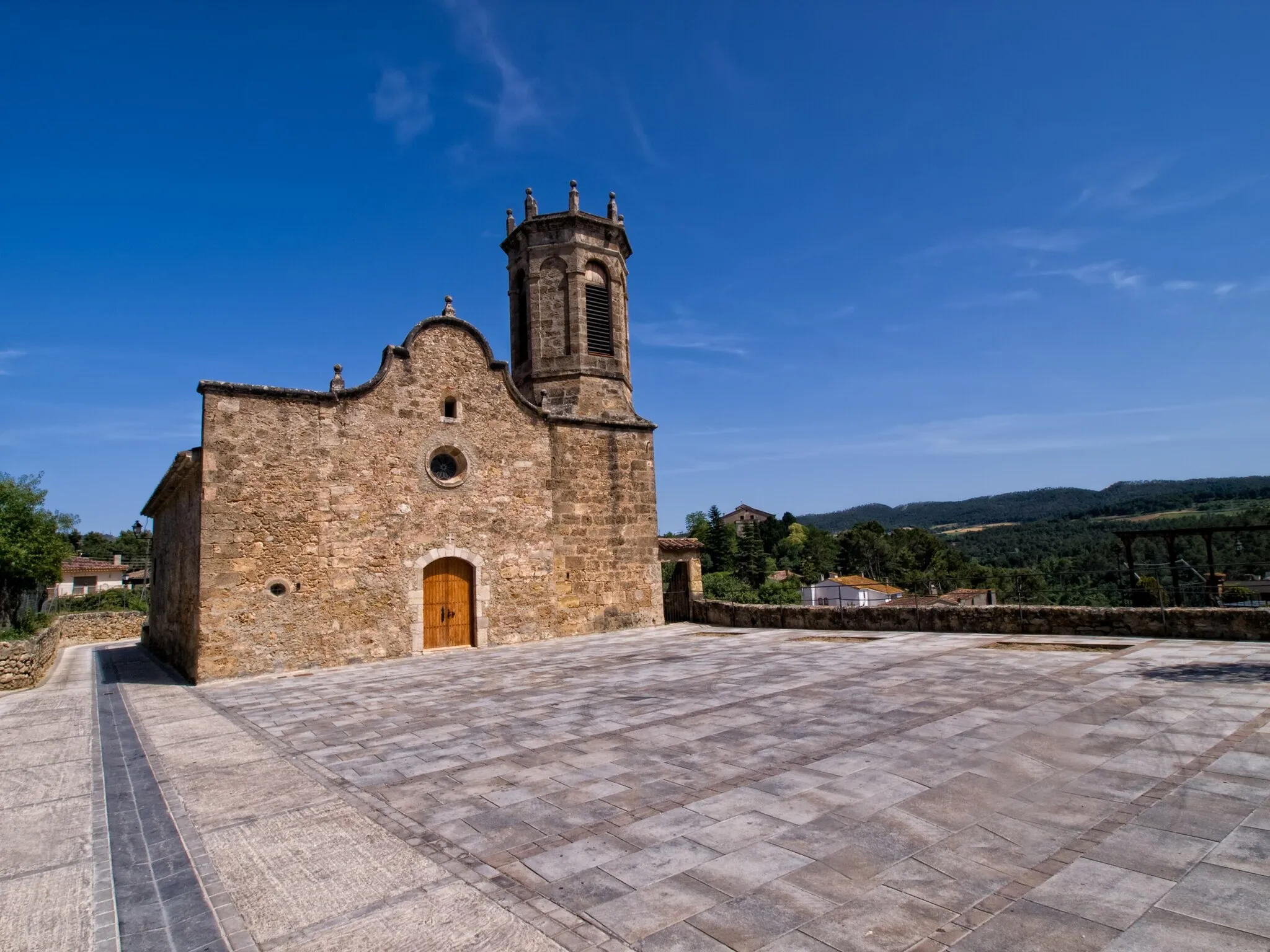 Photo showing: St John Church of Torre de Claramunt (Catalonia, Spain)